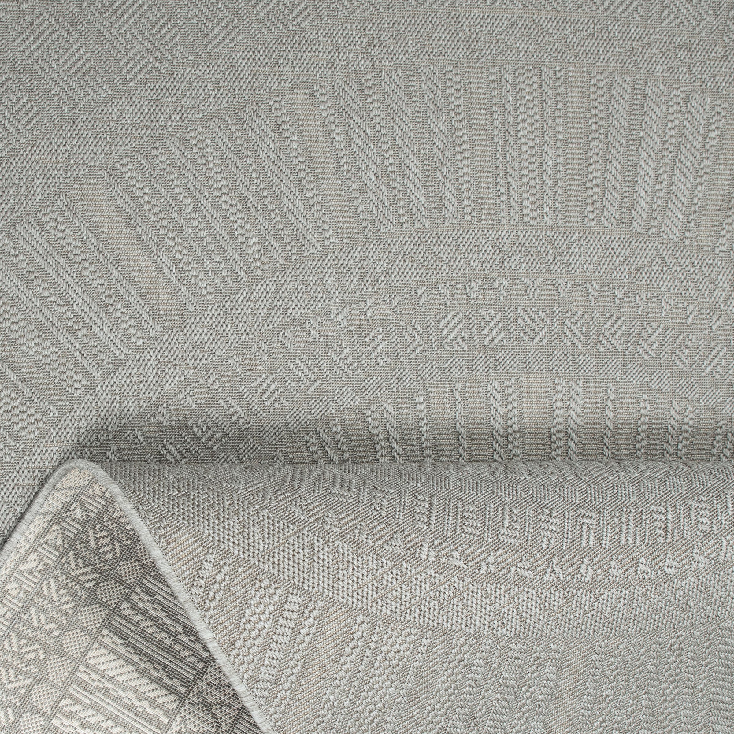 Bruno Banani Teppich »Solan, ethno, boho-inspiriert, In- und Outdoor geeignet« rechteckig 5 mm Höhe Mandala, Kreise, Küche, Wohnzimmer, Camping, Balkon