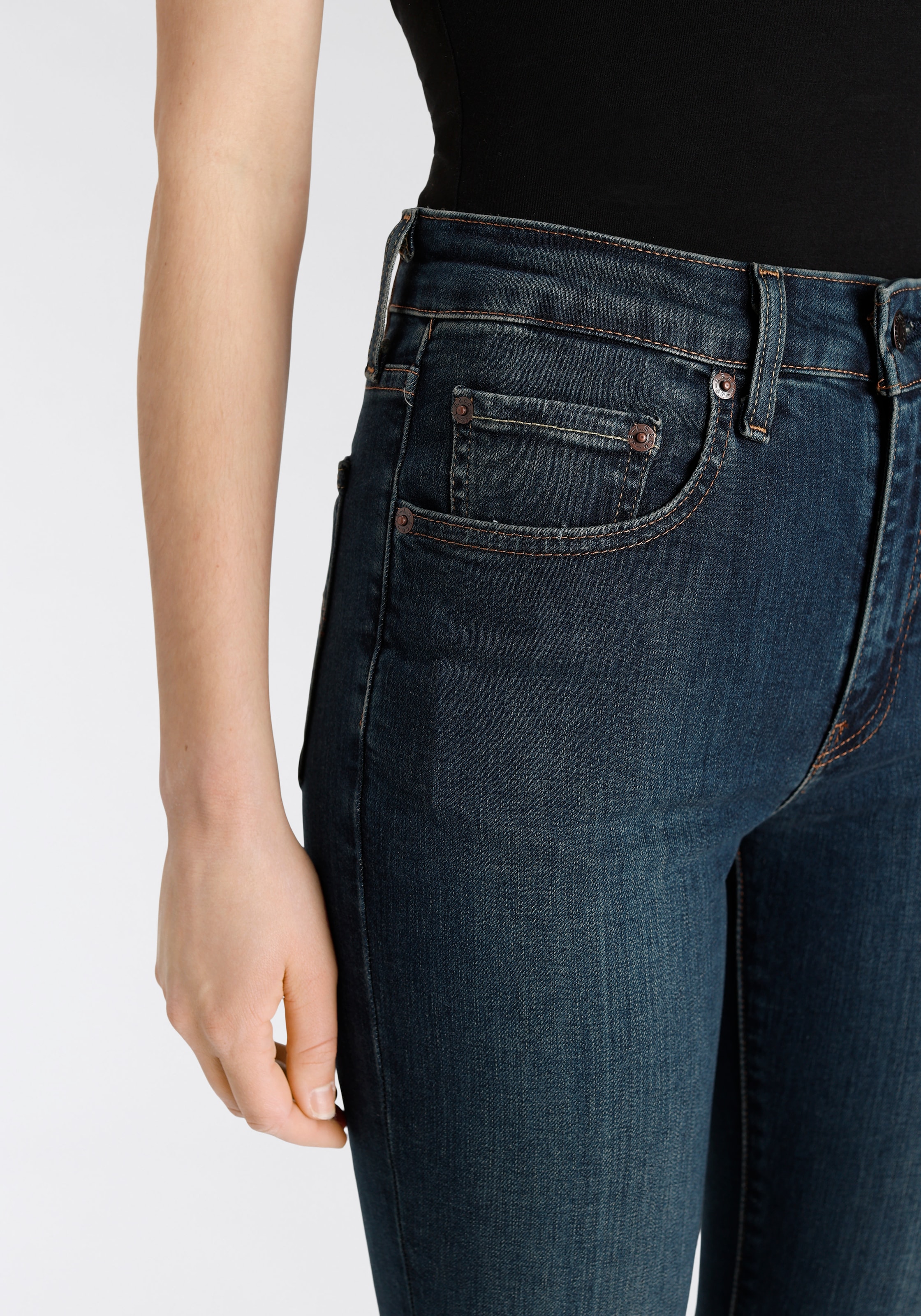 Levi's® Skinny-fit-Jeans »721 High rise skinny«, mit hohem Bund