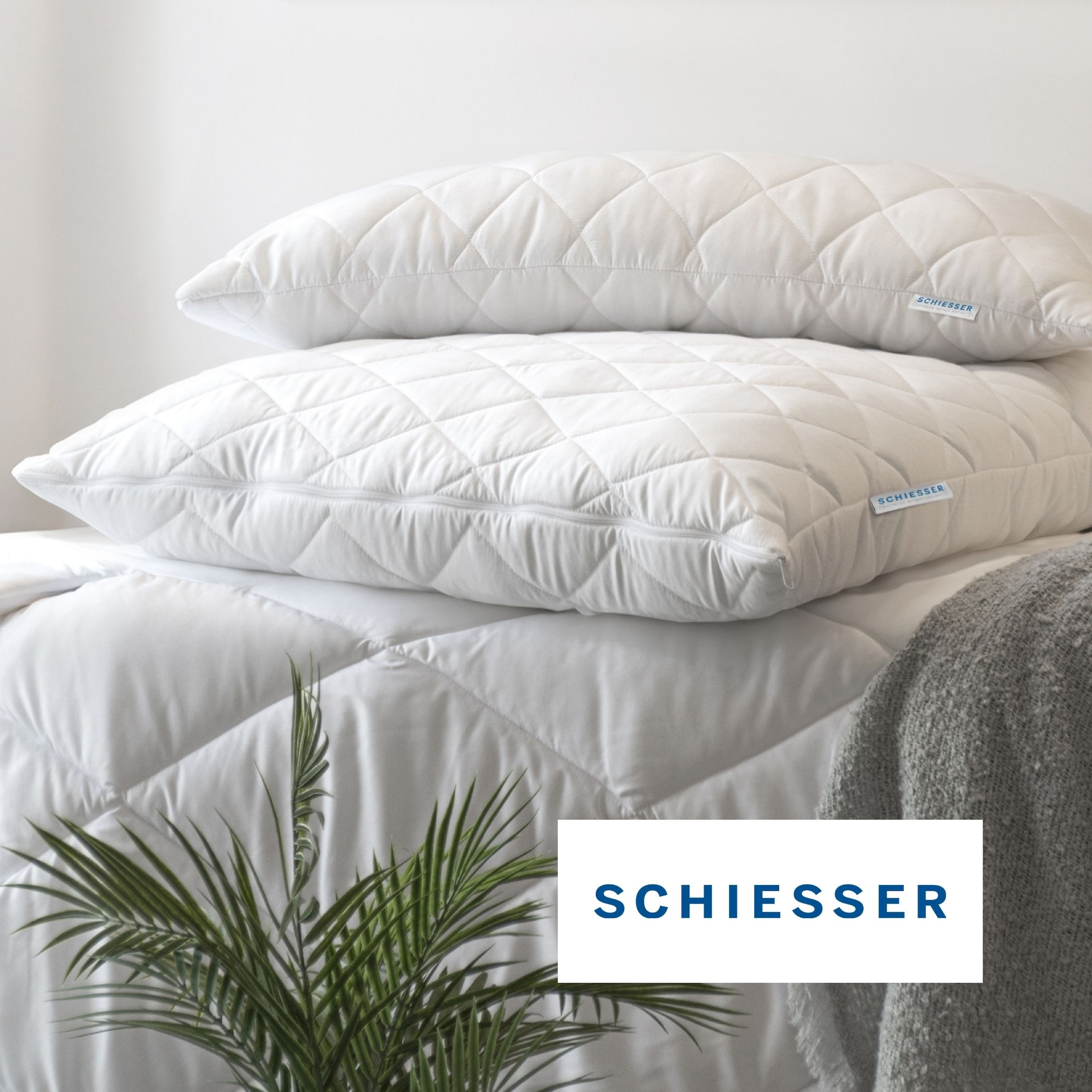 Schiesser Microfaserbettdecke »Hygge leichte Ganzjahressteppdecke mit flauschiger Füllung« normal 1 Stk. tlg. STANDARD 100 by OEKO-TEX® zertifiziert
