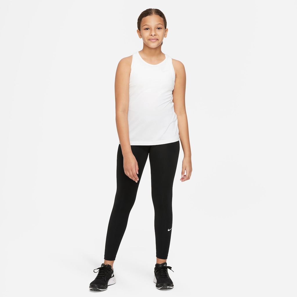 Nike Trainingstights »DRI-FIT ONE BIG KIDS' (GIRLS') LEGGINGS«