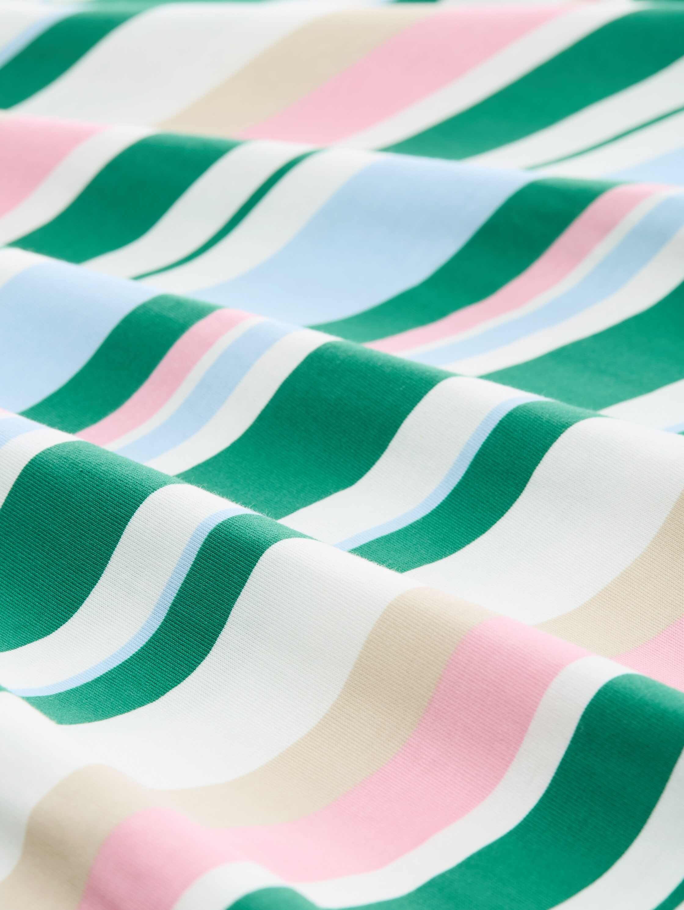 TOM TAILOR Denim T-Shirt, mit Minimalprint und seitlichem Knoten