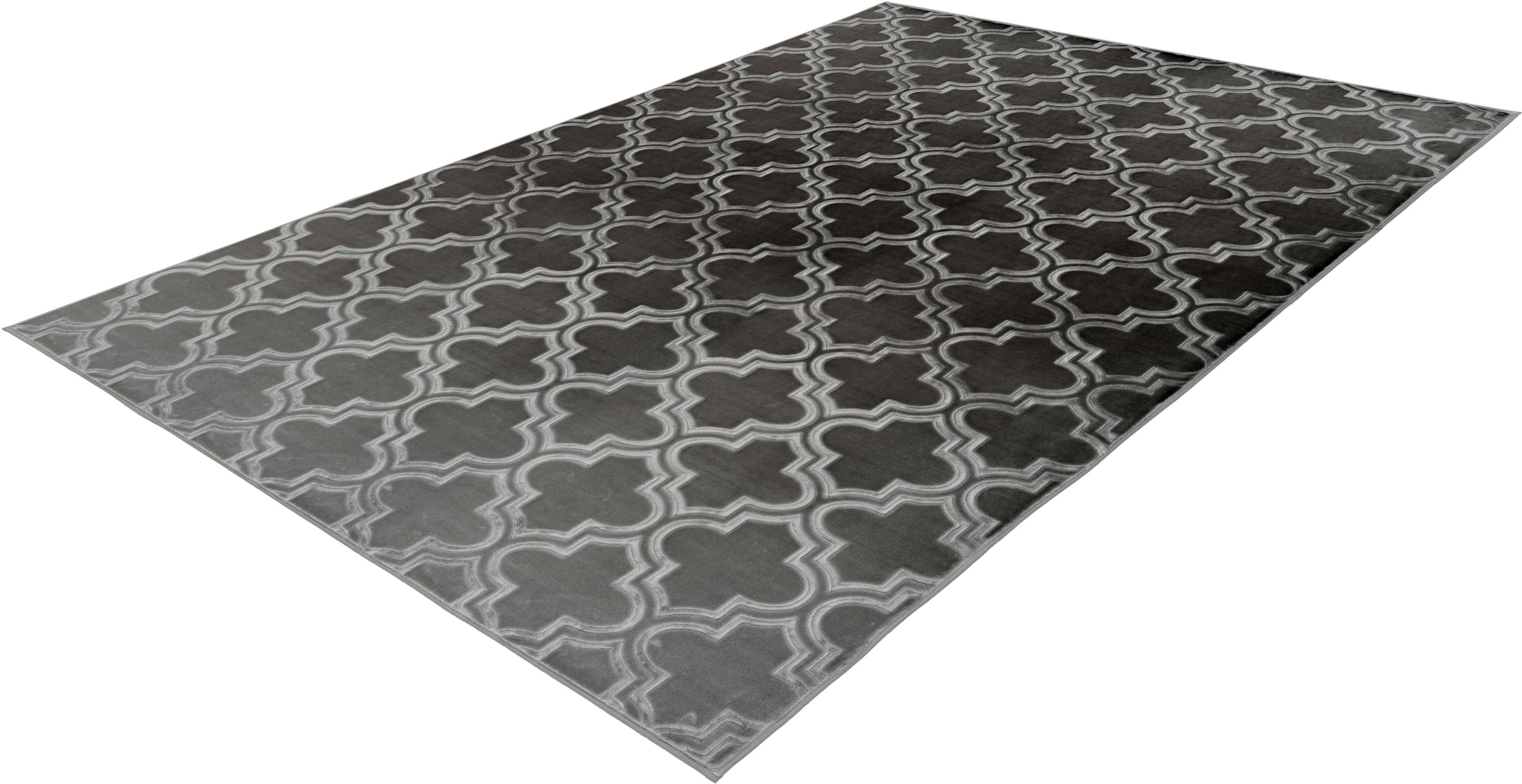 Image of calo-deluxe Teppich »Latemar 200«, rechteckig, 7 mm Höhe, Hoch- Tief Struktur, Wohnzimmer bei Ackermann Versand Schweiz