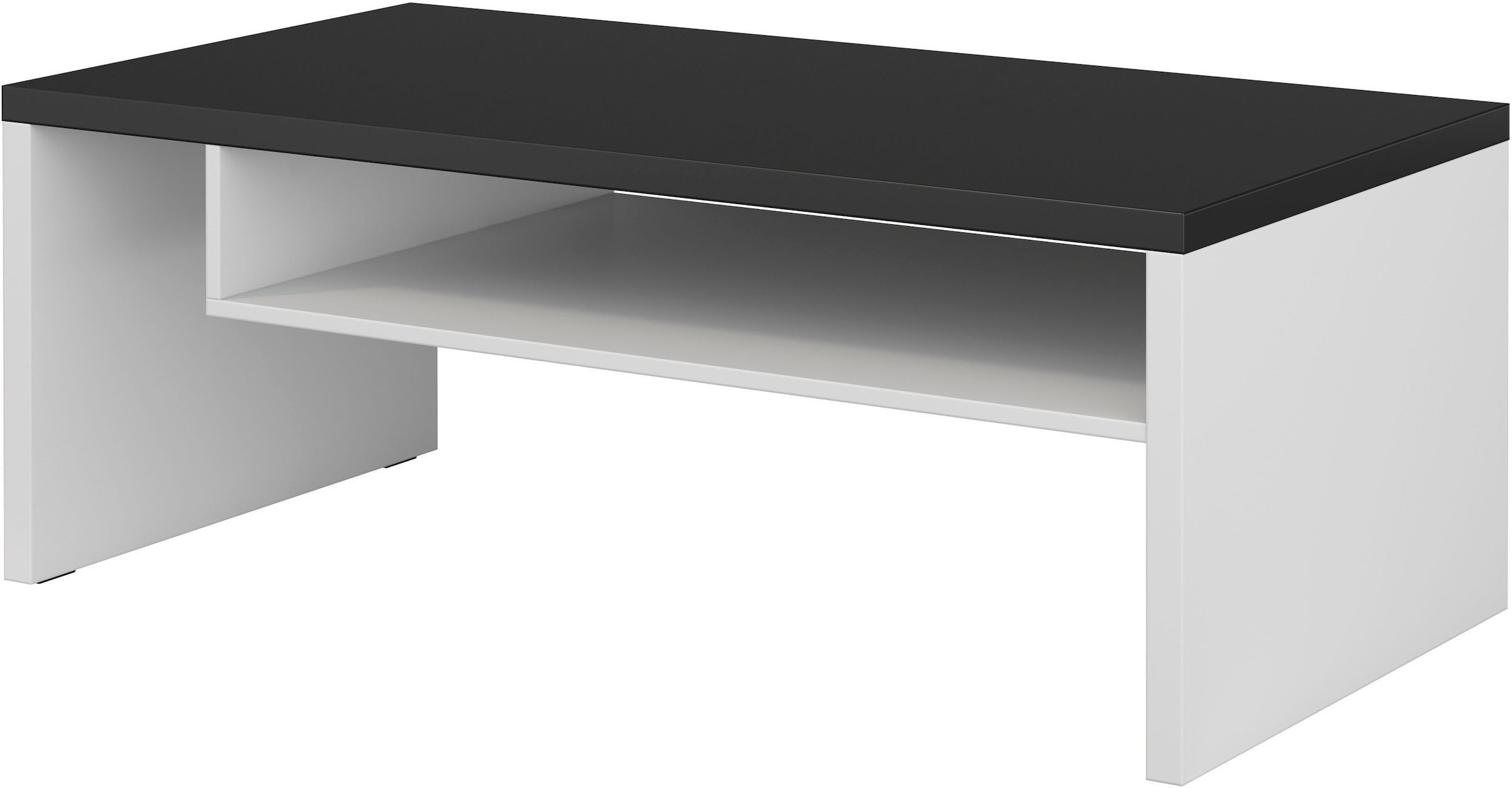 INOSIGN Couchtisch »Cross, Breite 120 cm, moderner Sofatisch für Wohnzimmer«, Tisch mit offenem Fachboden
