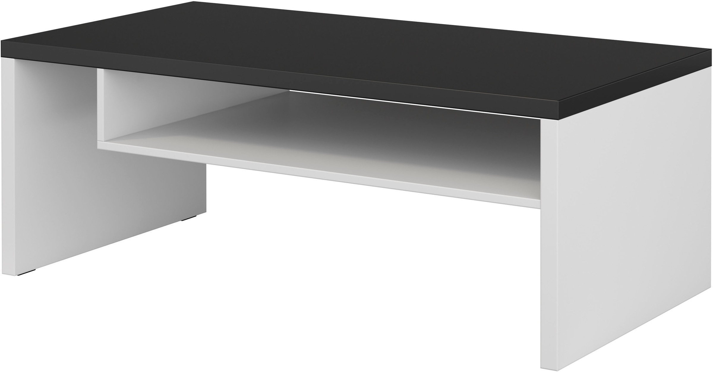 OTTO home Couchtisch "Cross, Breite 120 cm, moderner Sofatisch für Wohnzimmer" Tisch mit offenem Fachboden