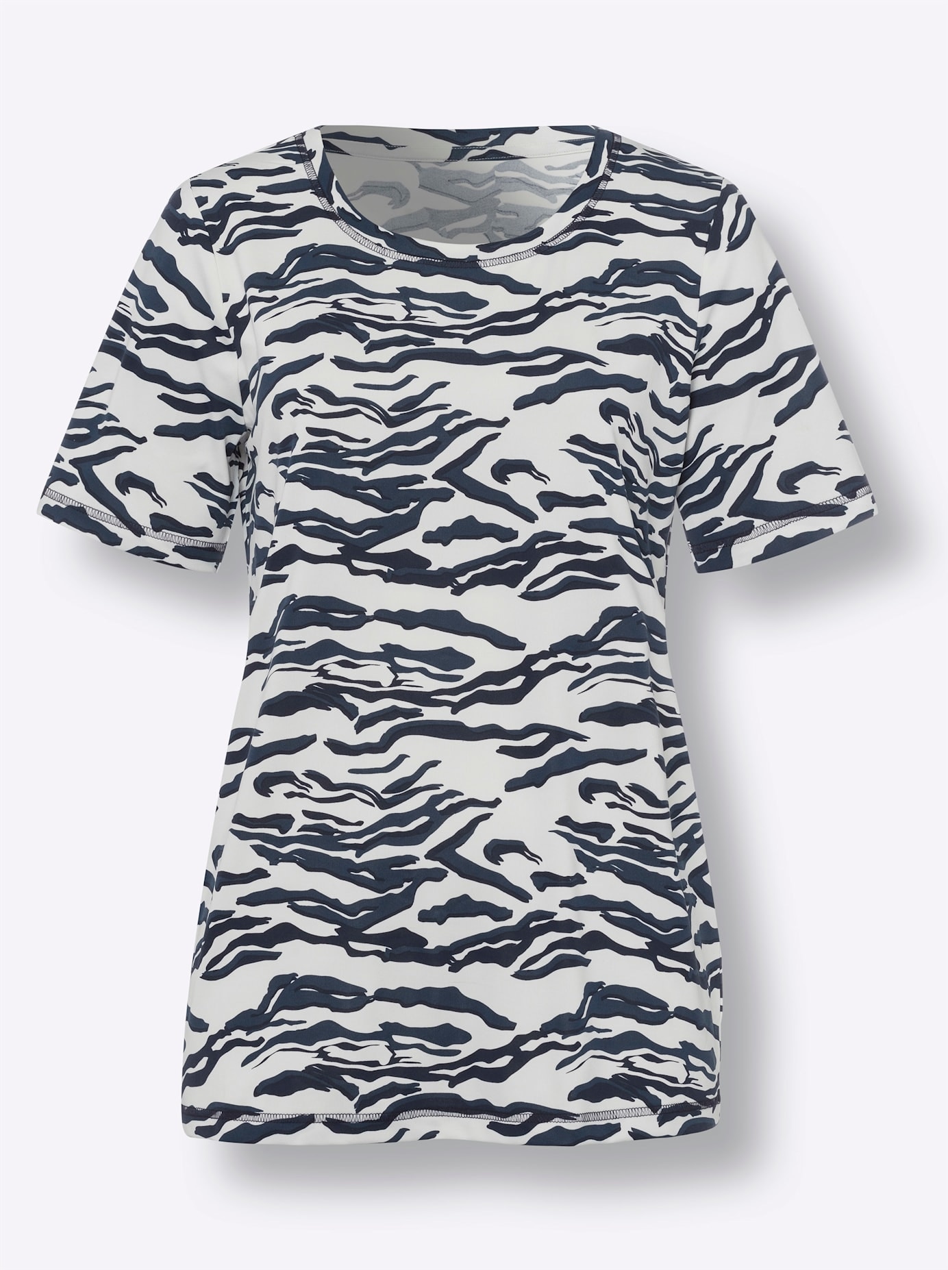 Rundhalsshirt »Freizeitshirt«, (1 tlg.)
