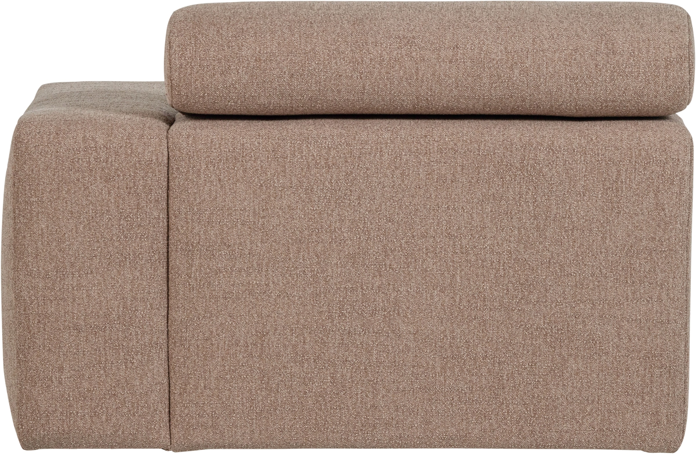 WOOOD Élément de canapé »Novi Bezug mit verstellbarer Nackenstütze B 109 x T 173 x H 86 cm« capacité de charge 120 kg, résistance maximale à l'usure