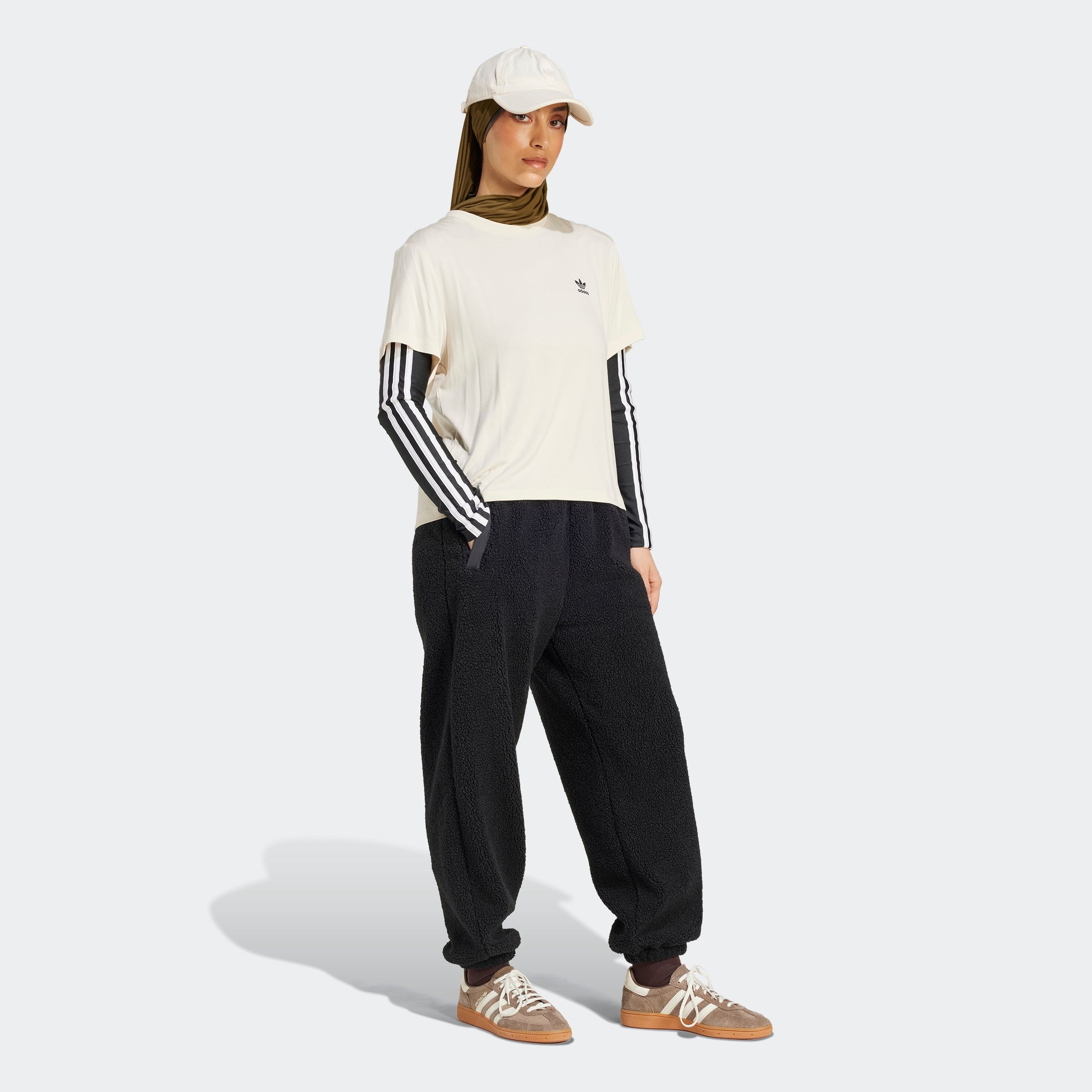adidas Originals T-Shirt »TREFOIL TEE LEO«
