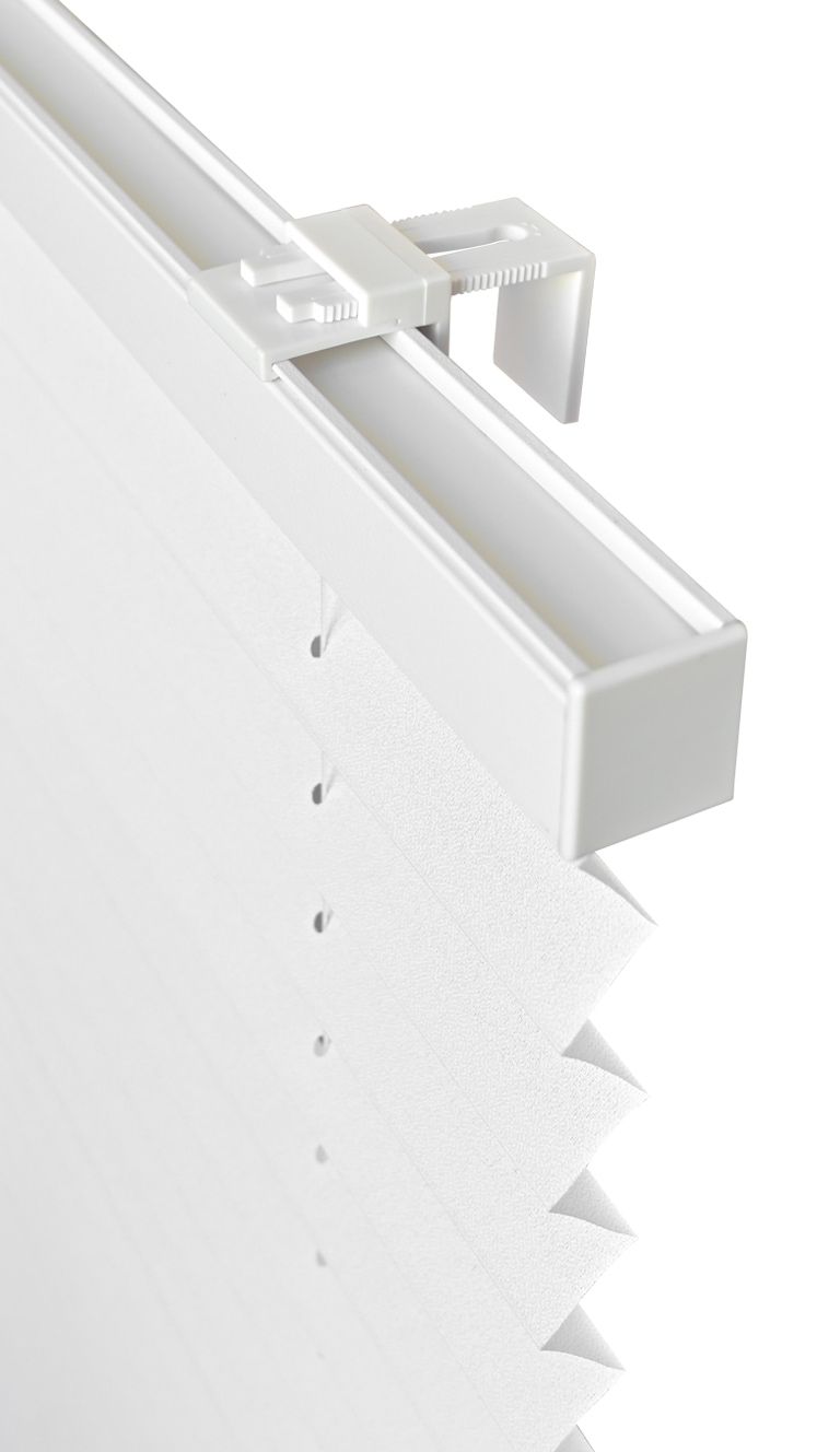 GOODproduct Plissé »LORRI« Lichtschutz ohne Bohren freihängend Freihängendes Design ohne störende Schnüre oder Ketten - NEUHEIT!