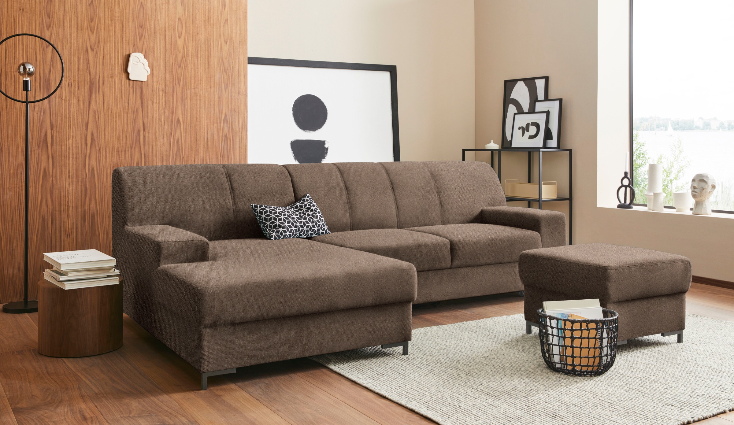 DOMO collection Tabouret »Ledas B/T 62/62cm« in vielen Farben erhältlich