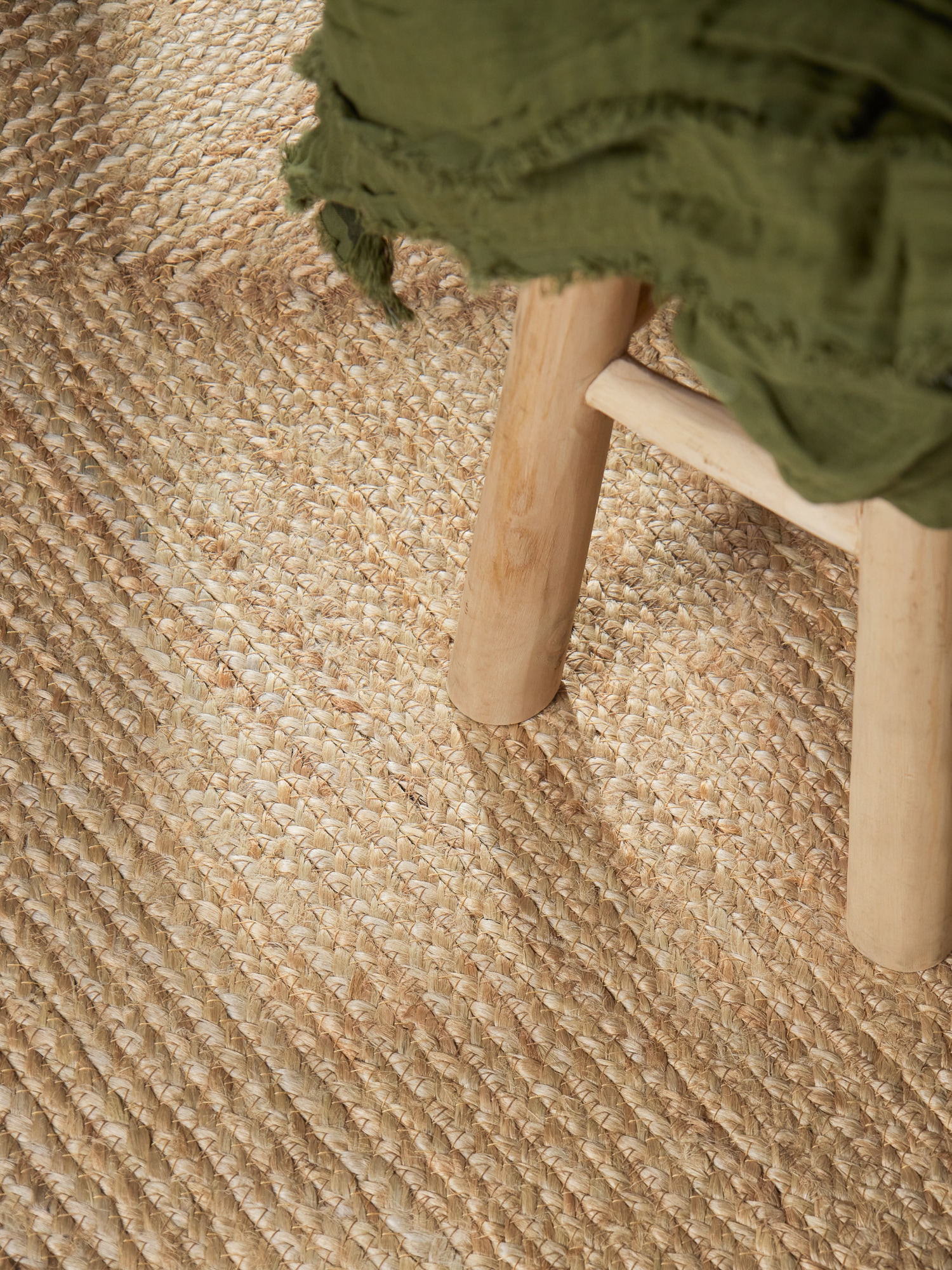 HANSE Home Tapis »Looma Juteteppich« Rectangulaire 7 mm Höhe Handgewebt, Jute Naturteppich, Boho, Wohnzimmer, Schlafzimmer