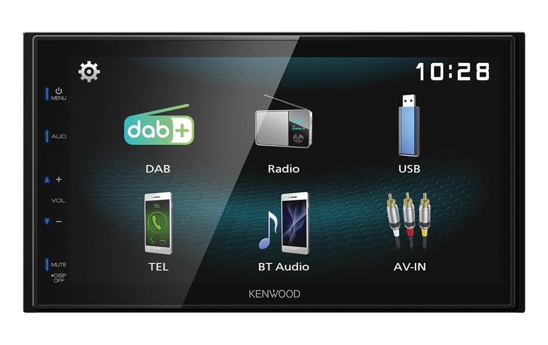 Autoradio »DMX125DAB 2 DIN«, (Bluetooth FM-Tuner-Digitalradio (DAB+) 200 W)