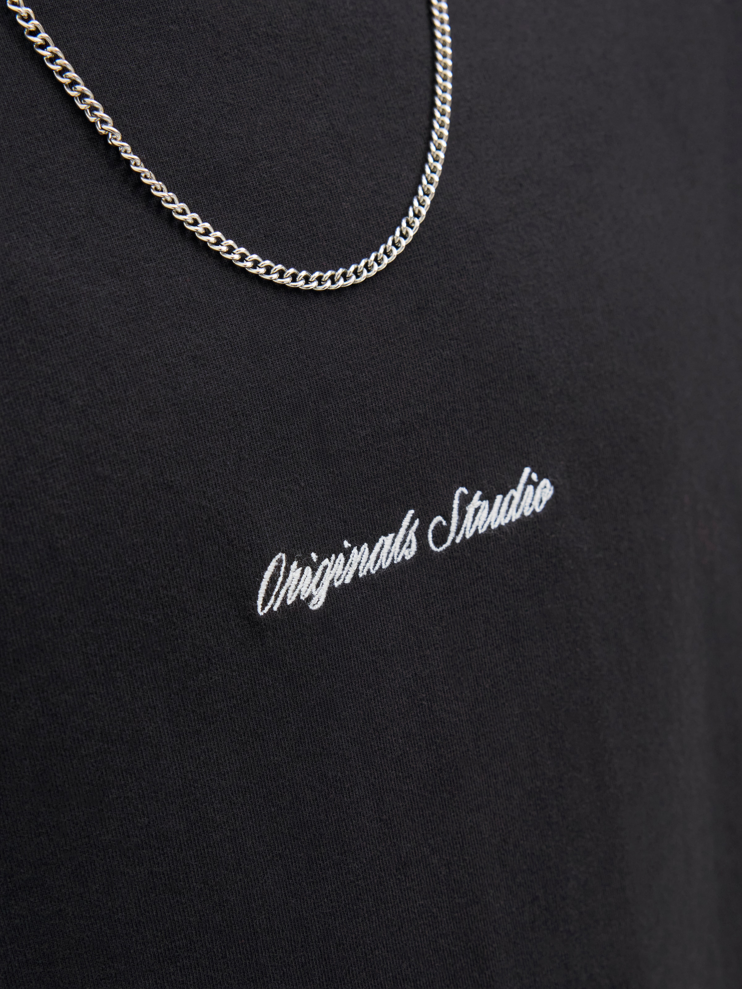 Jack & Jones Kurzarmshirt »JORNORREBRO EMB TEE SS CREW NECK NOOS« mit Logo Print