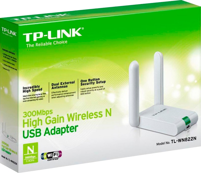 TP-Link WLAN-Modul »TL-WN822N«, (300 Mbit/s 2,4 GHz)