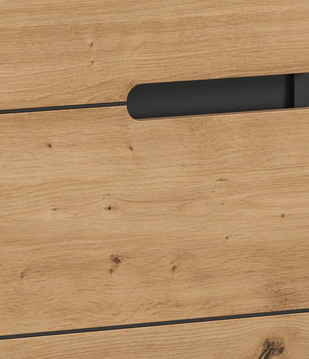 INOSIGN Waschbeckenunterschrank »REHAT, Breite 63 cm, 2 Türen, Einlegeboden, mit Siphonausschnitt« Soft-Close-Funktion, eingefasste Griffaussparung in der Front