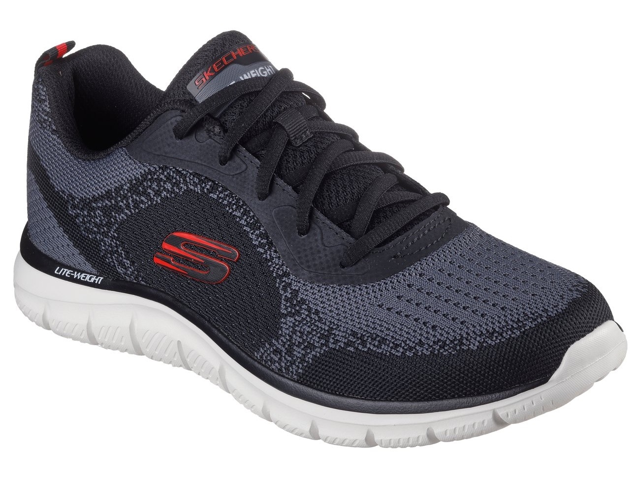 Skechers Sneakers »TRACK-GLENDOR«  Trainingsschuh, Schnürschuh, Freizeitschuh mit Memory Foam