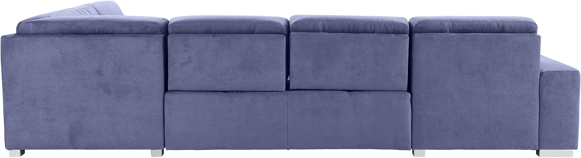 sit&more Wohnlandschaft »Santorini U-Form«, mit Federkern und Sitztiefenverstellung, wahlweise mit Bettfunktion