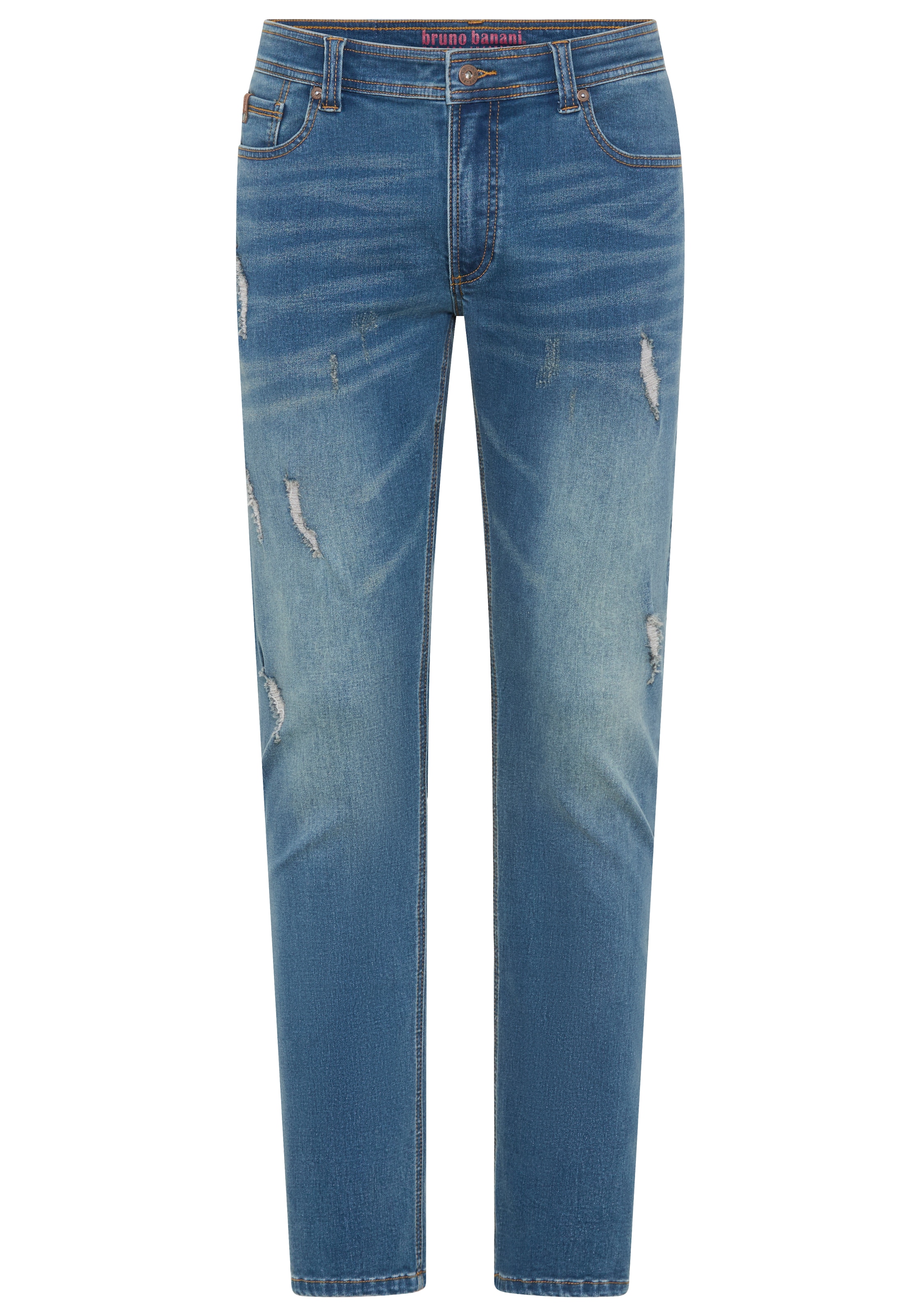 Bruno Banani Jeans slim »Grady« schmale Beinweite, niedrige Leibhöhe, figurbetonte Silhouette