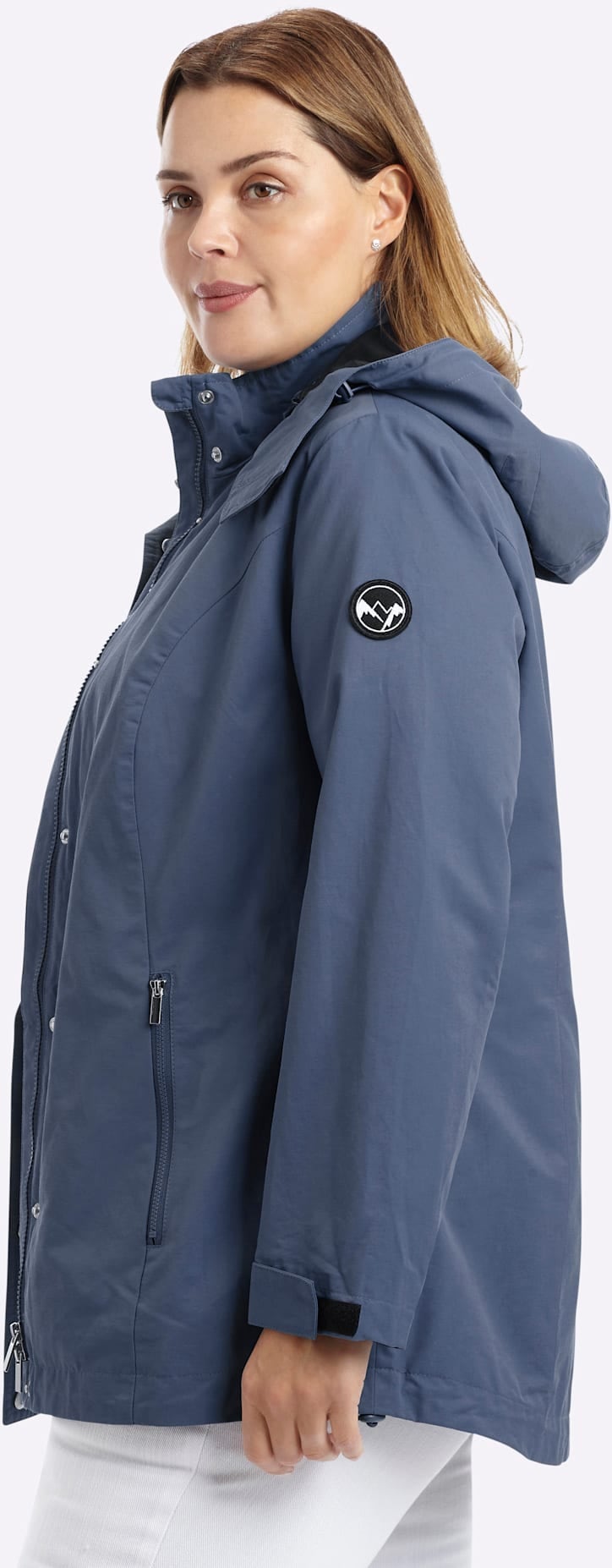 Sheego Regenjacke mit Kapuze
