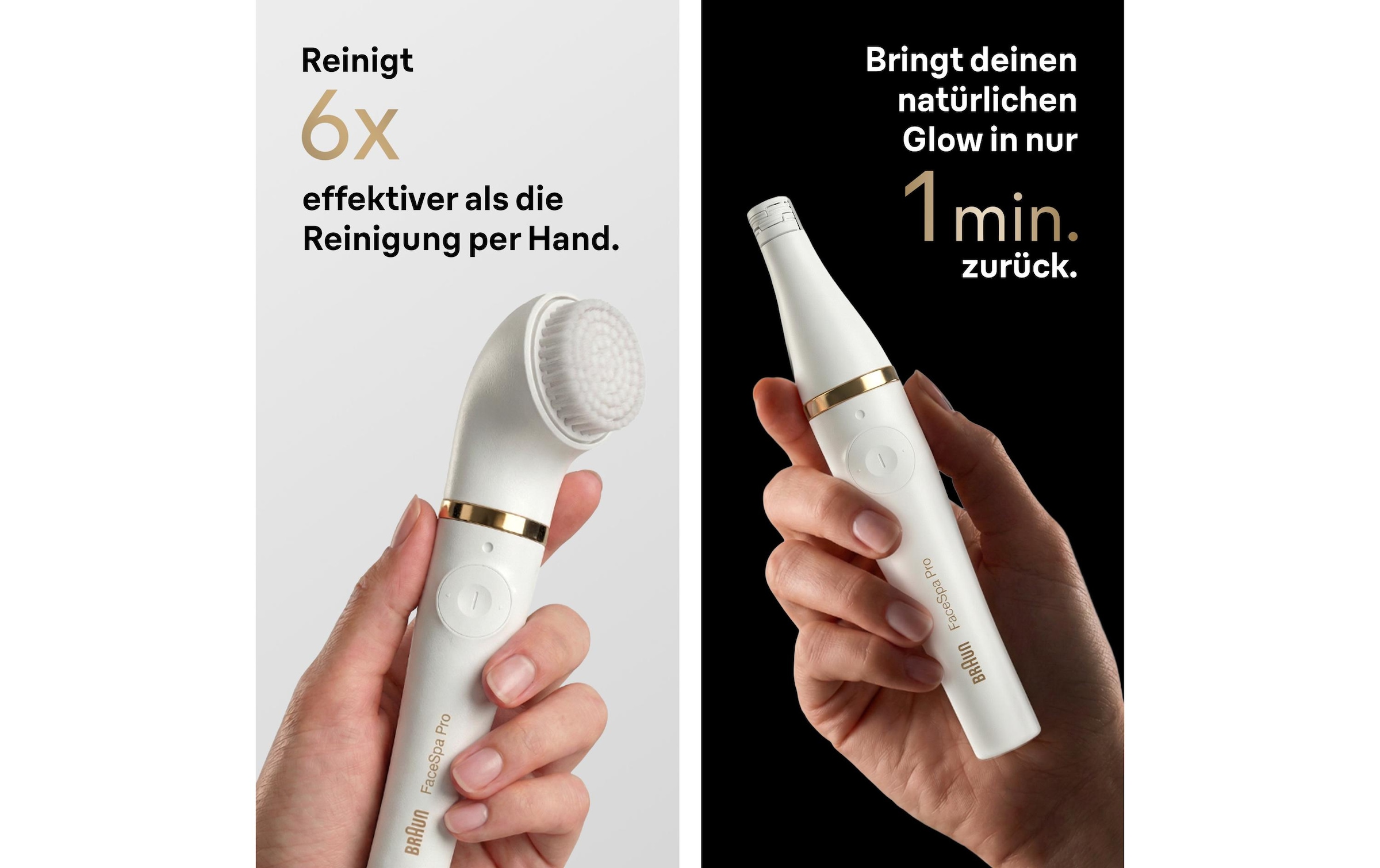 Braun Anti-Aging-Gerät »Gesichtsreiniger FaceSpa Pro SE 911«
