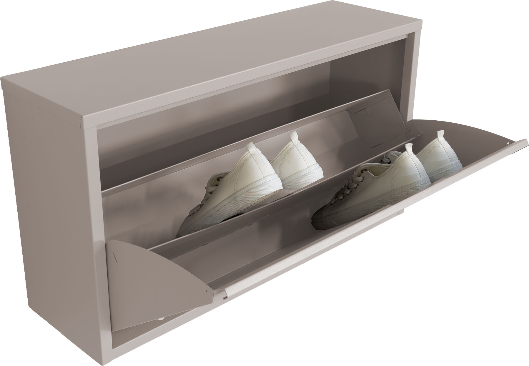 Spinder Design Armoire à chaussures »BILLY 1« armoire à chaussures en acier avec double compartiment