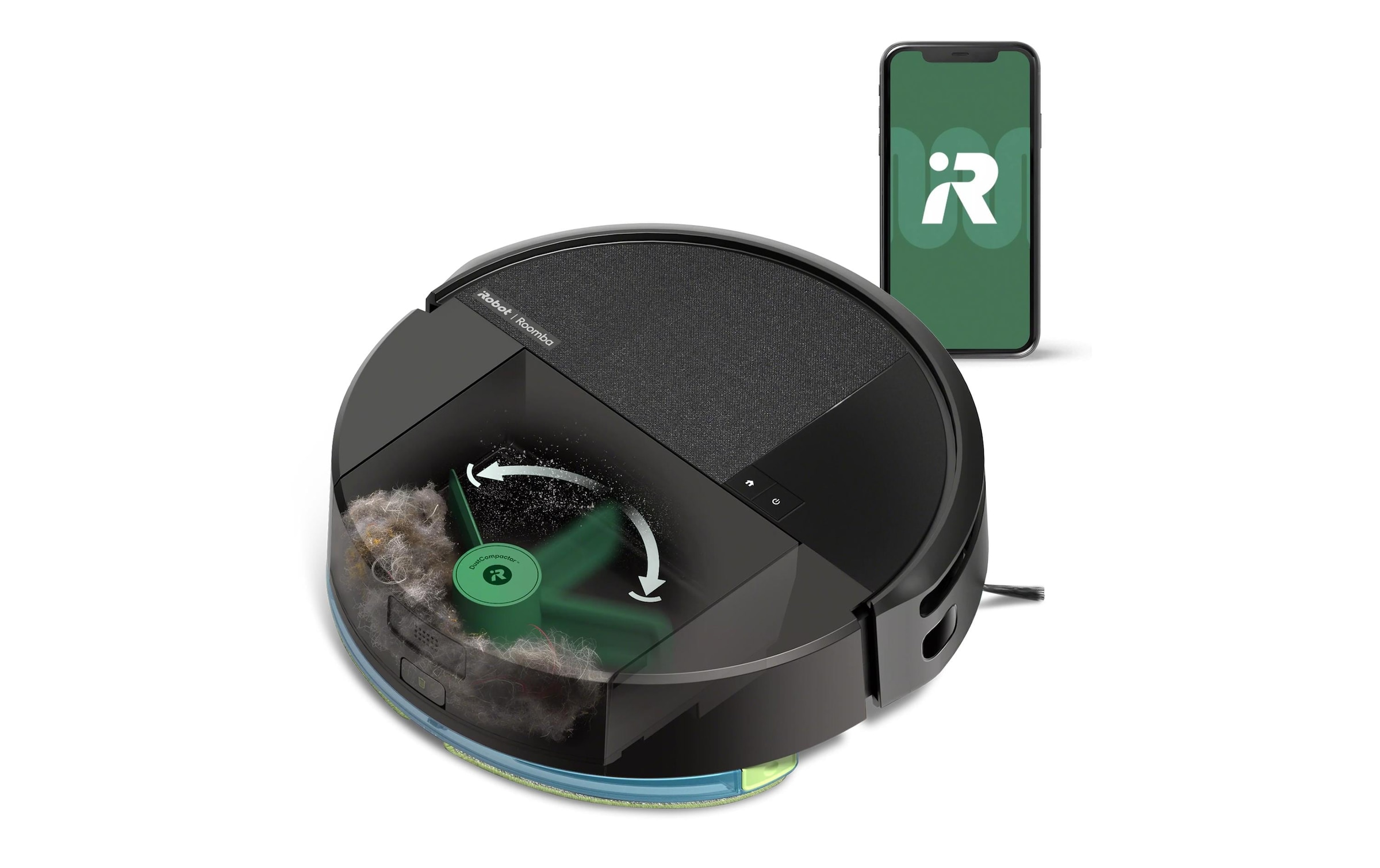 iRobot Robot d'aspiration eau et poussière »Roomba 205 DustCompactor Combo«