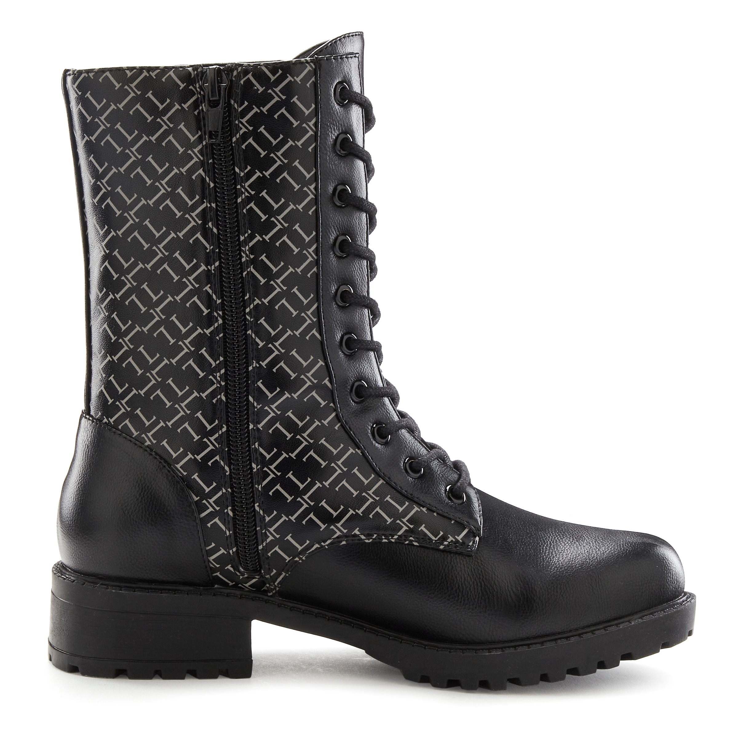 LASCANA Stiefelette, mit modischem Druck, Stiefel, Boots VEGAN