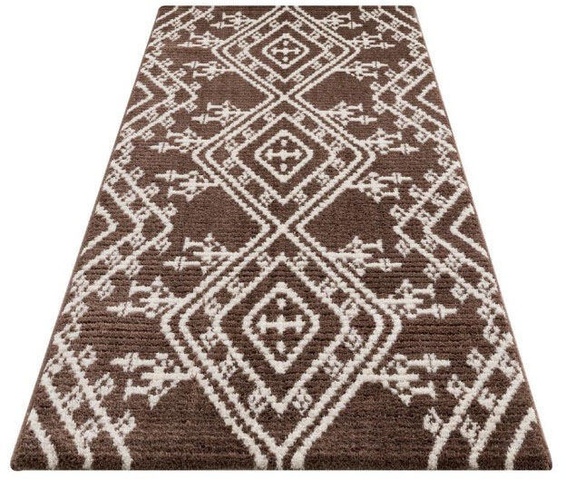 Image of Carpet City Läufer »April 2291«, rechteckig, 10 mm Höhe, besonders weich durch Microfaser, Hochflor, Boho Look, ideal für Flur & Diele bei Ackermann Versand Schweiz