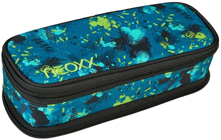 Image of neoxx Schreibgeräteetui »Catch, Petrol Extrem«, aus recycelten PET-Flaschen bei Ackermann Versand Schweiz