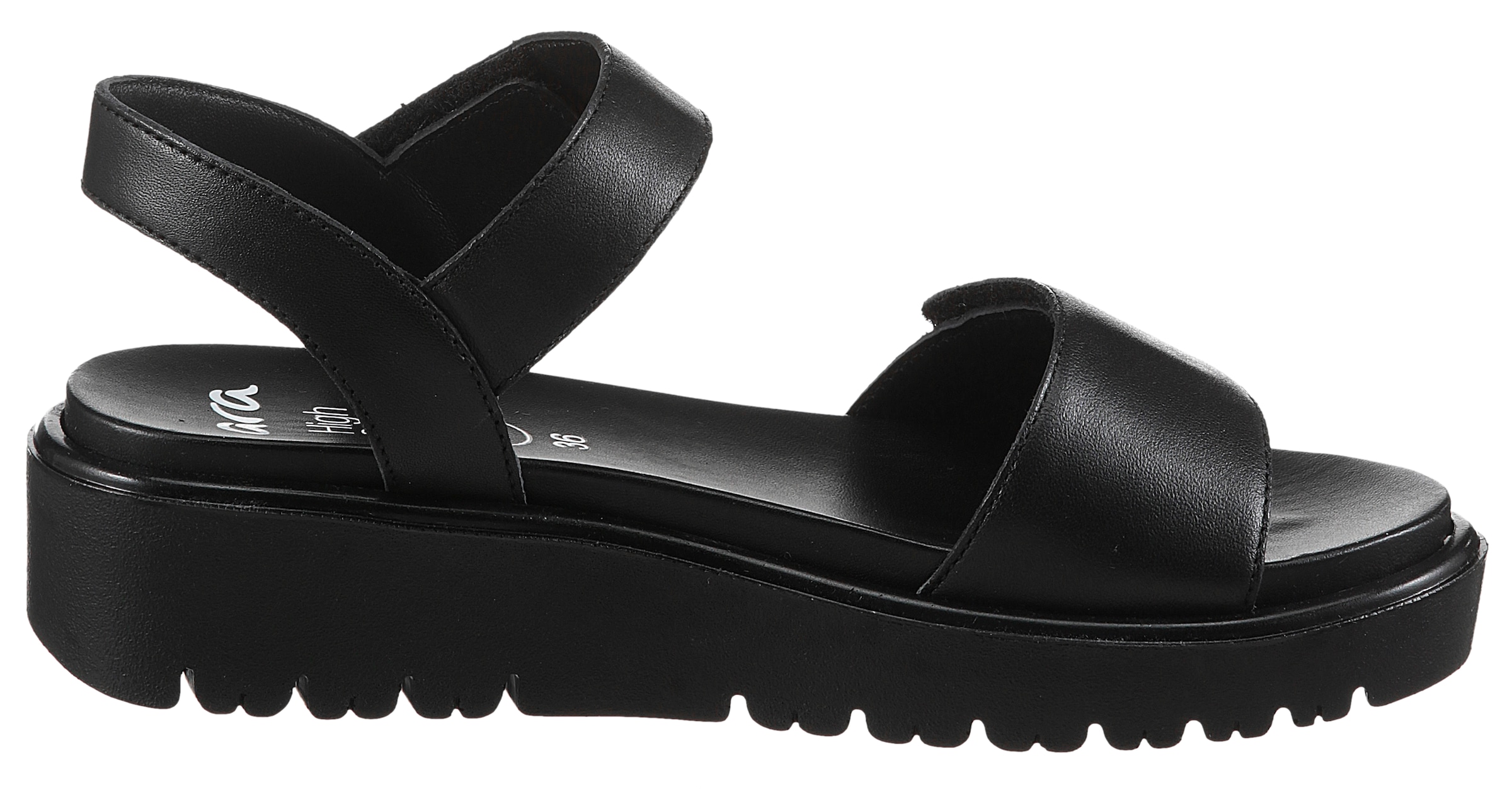 Ara Keilsandalette »BILBAO«  , Sommerschuh, Sandale, Keilabsatz, Klett, Weite G (weit)