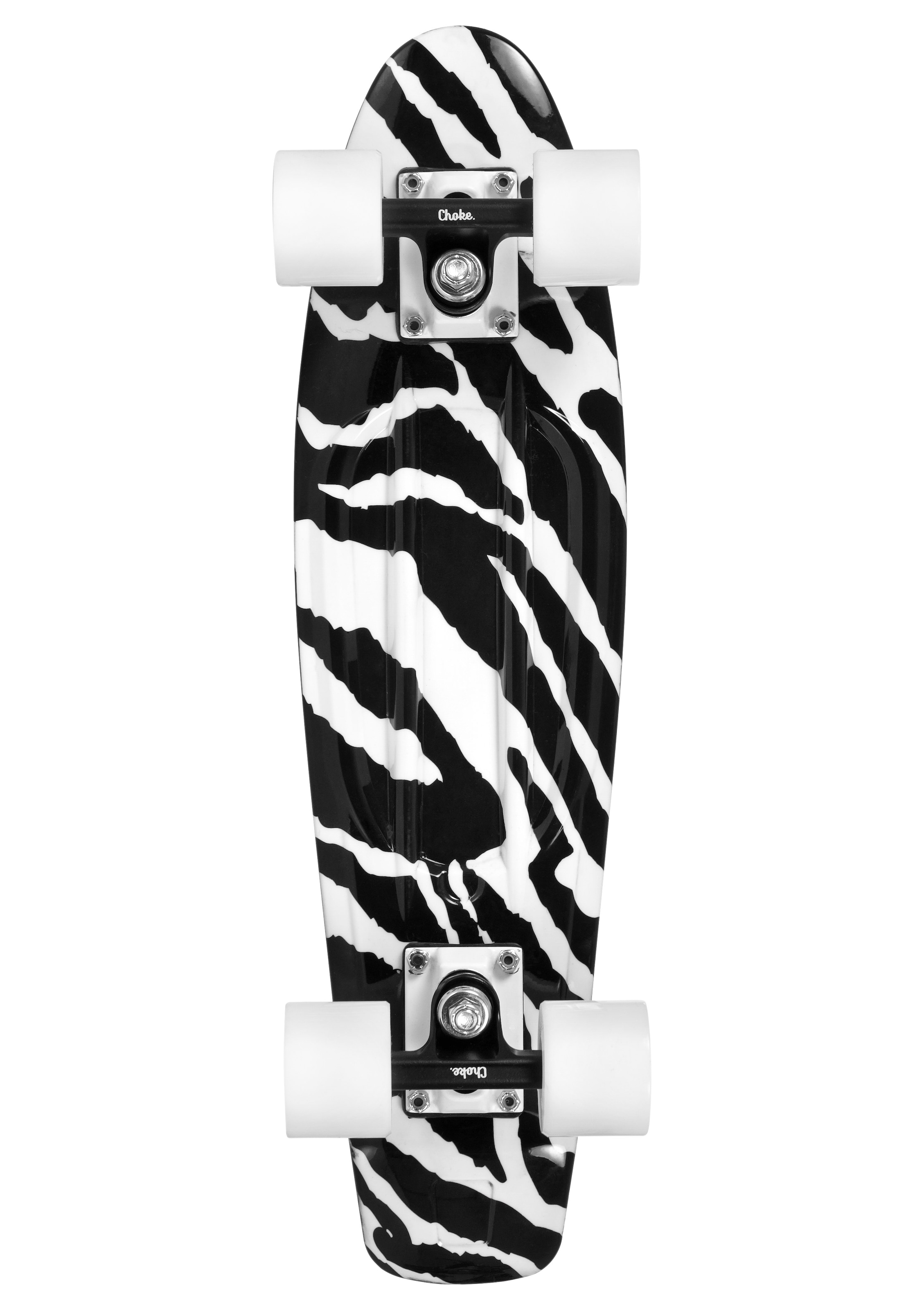 Miniskateboard »Zebra«