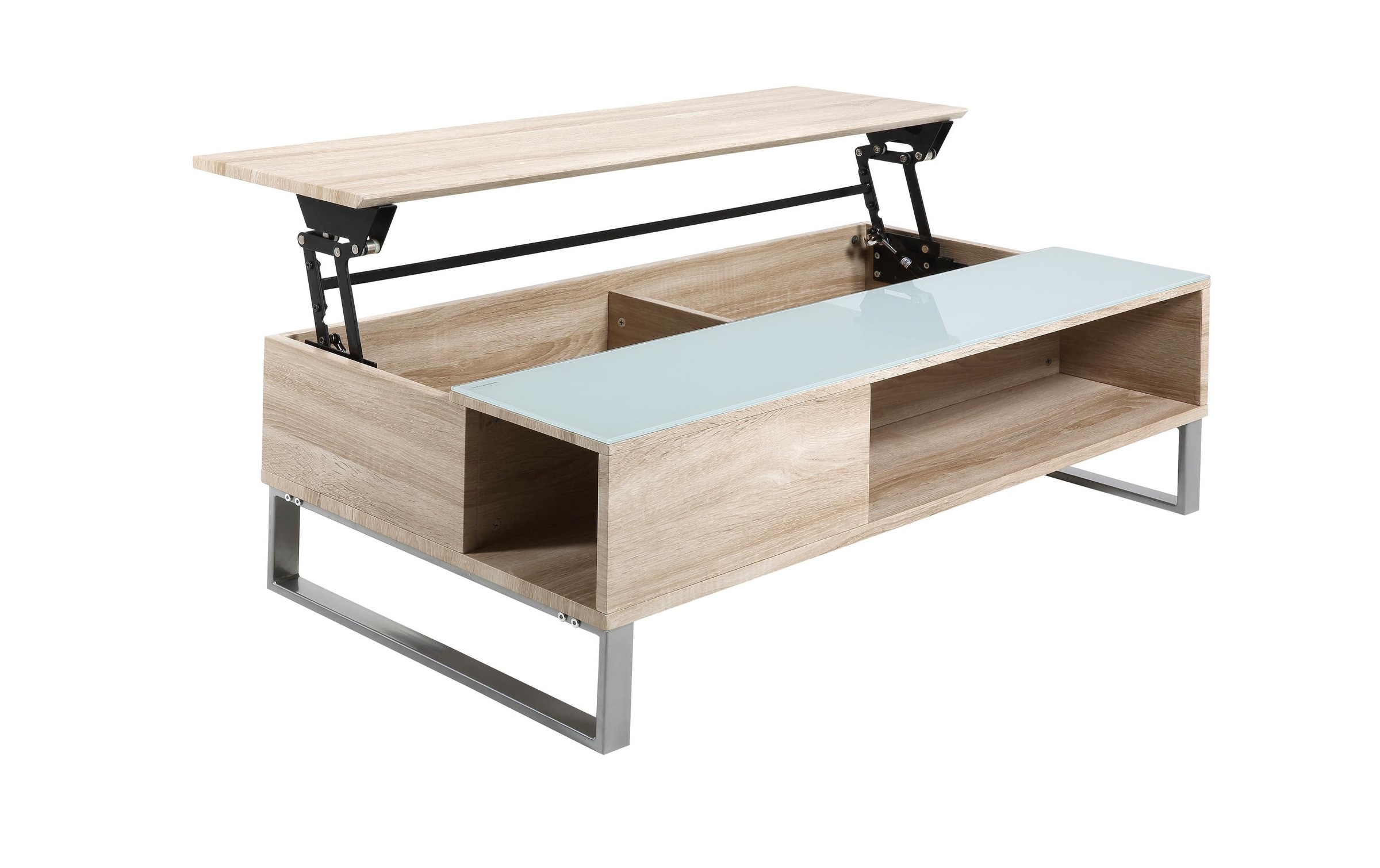 AC Design Beistelltisch »Azalea Grau/Nature«