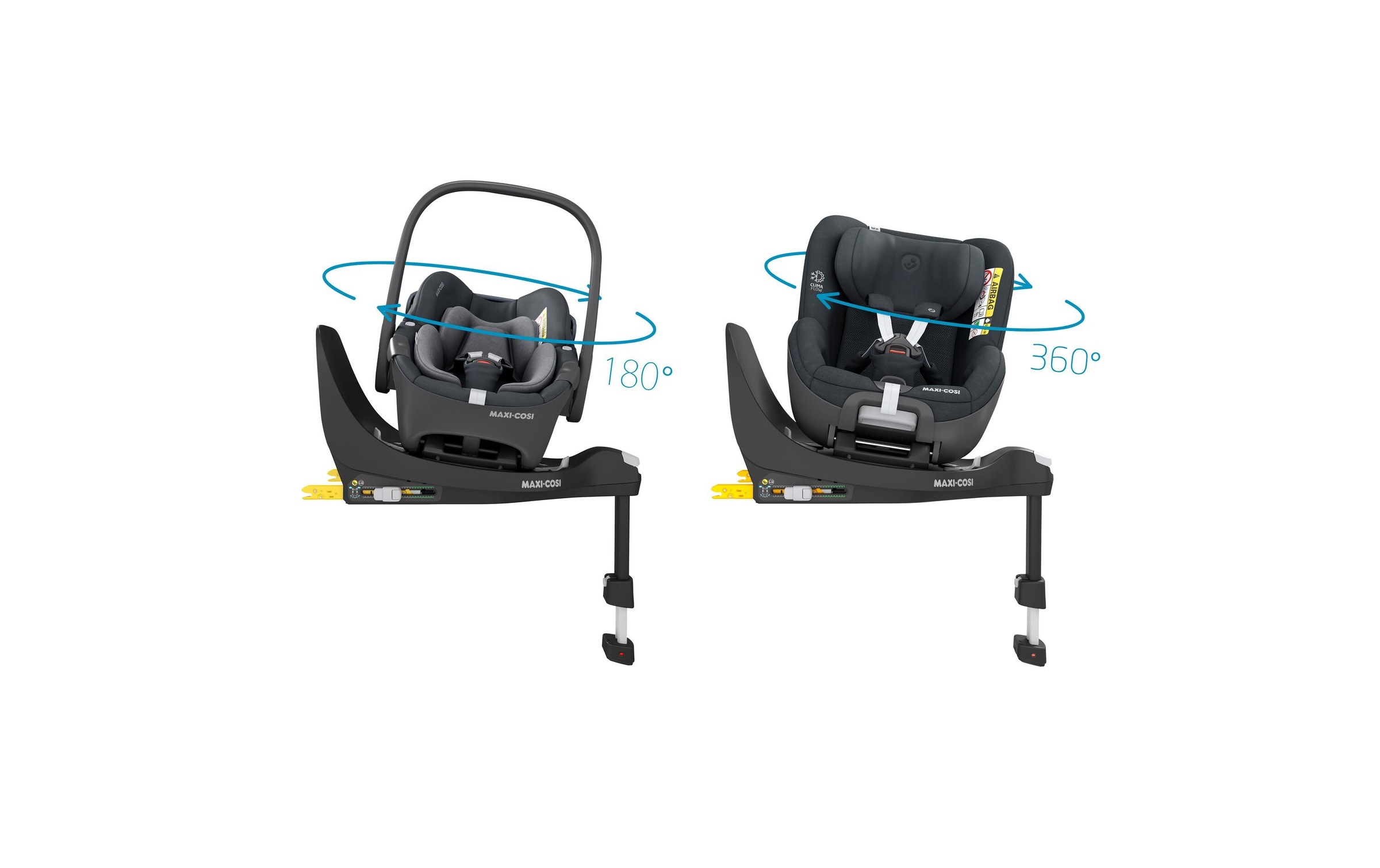 Maxi-Cosi Autokindersitz »FamilyFix 360 Essential Grey«