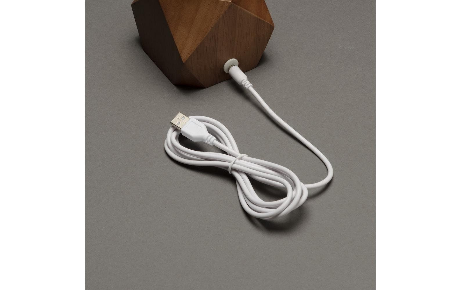 KONSTSMIDE Lampe de table »Tischleuchte Spirale, 1.5 V« couleur ambre
