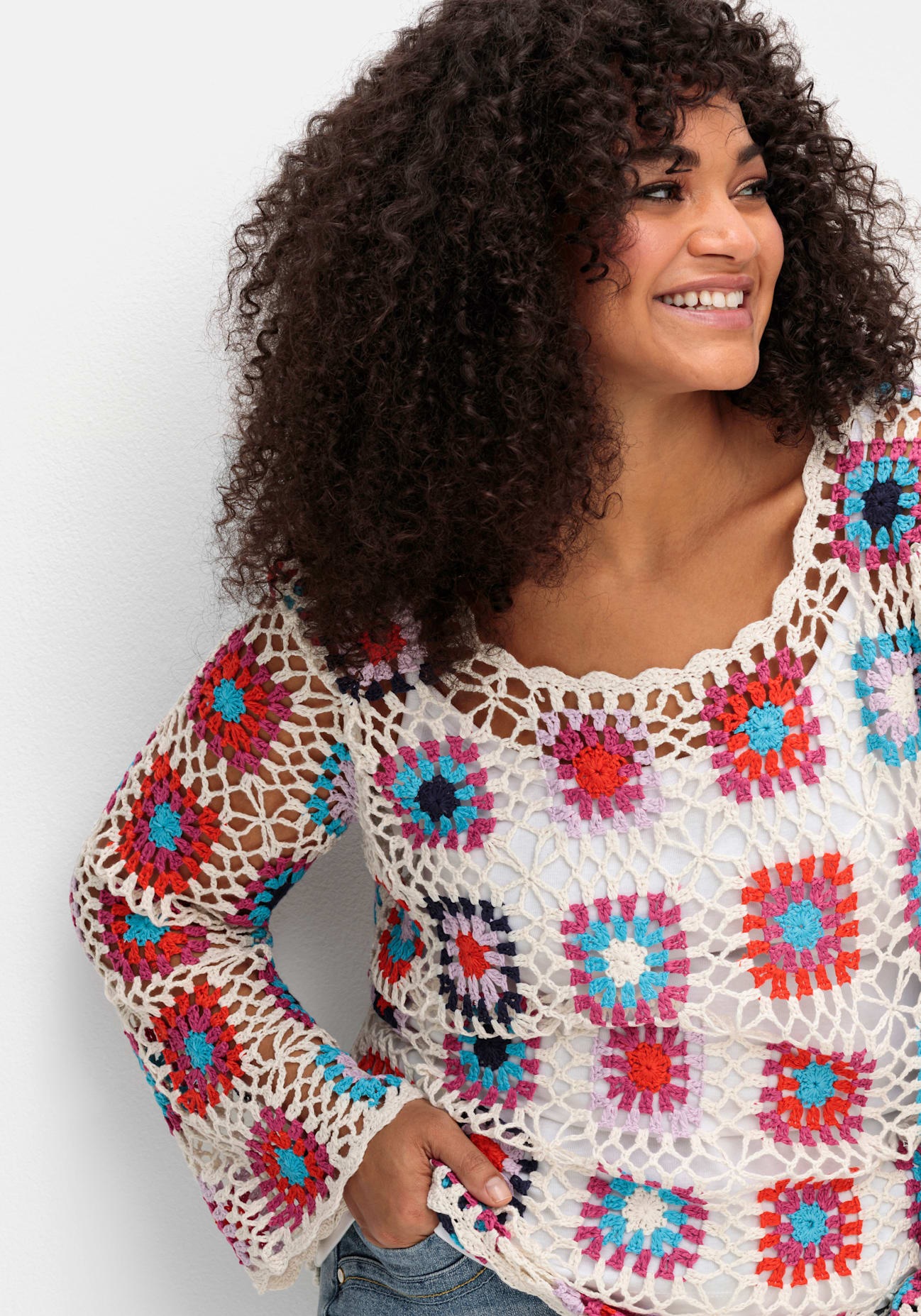 sheego by Joe Browns Strickpullover »Strickpullover«