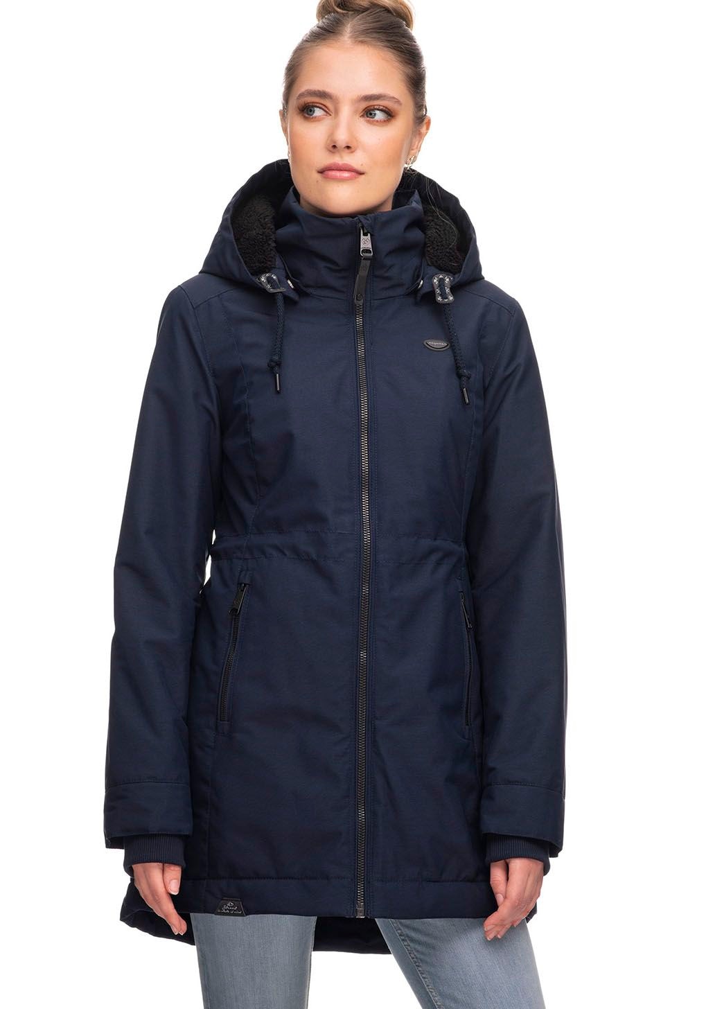Ragwear Outdoorjacke »DAKKOTA«, mit Kapuze, hinten etwas länger geschnitten als vorn