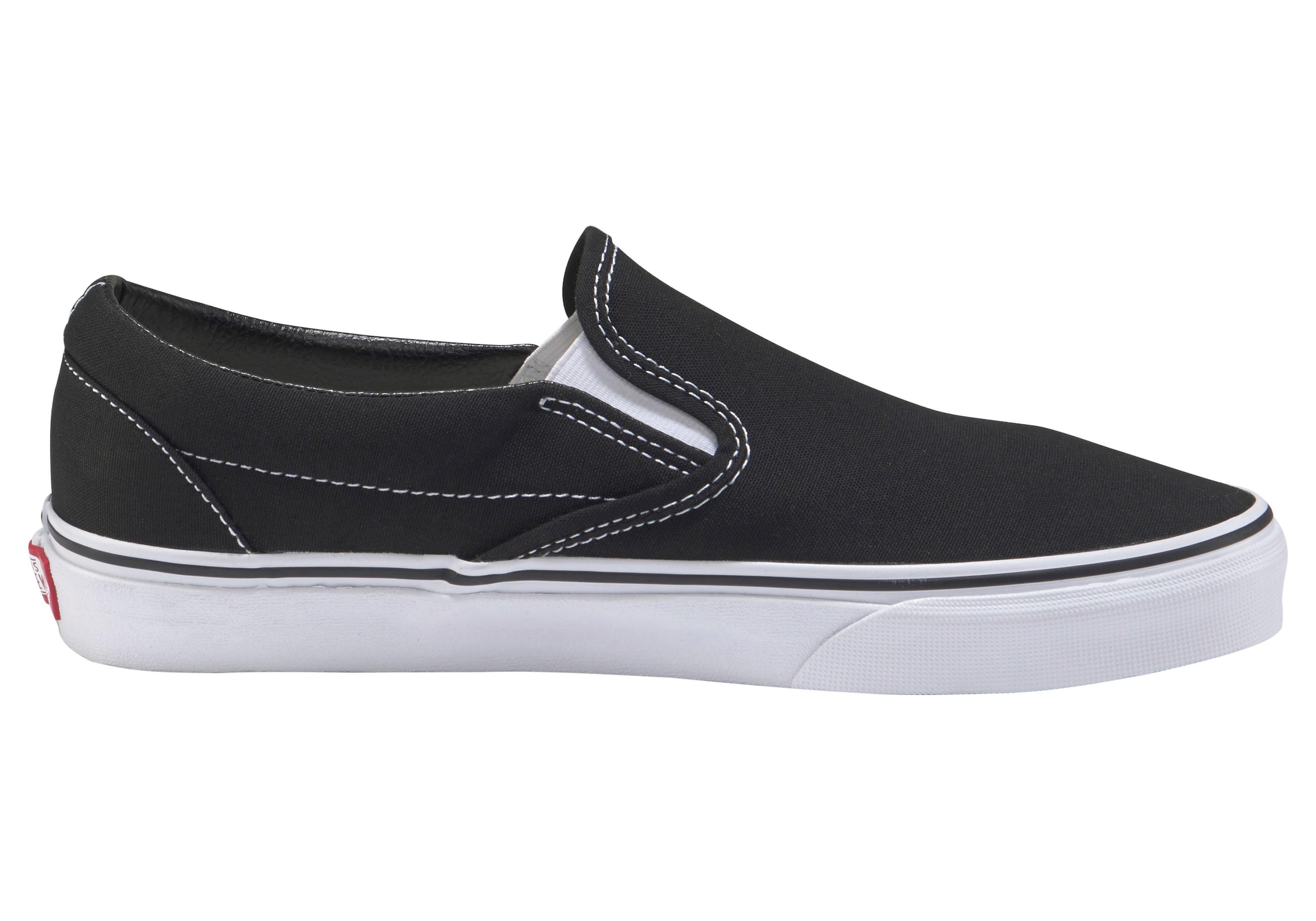 Vans Sneaker »Classic Slip-On«, aus textilem Canvas-Material