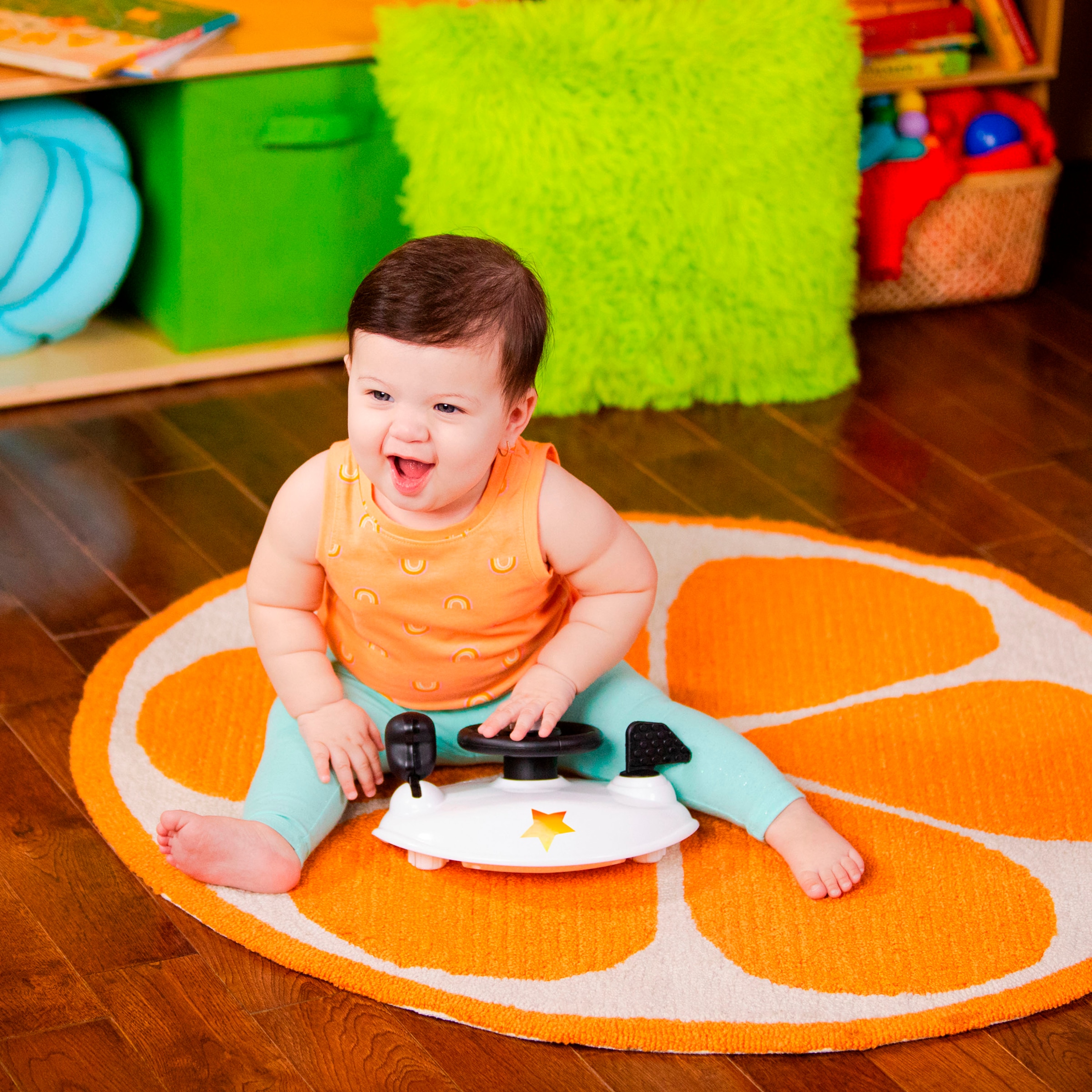 Bright Starts Trotteur »Little Speedster™ 3-in-1 Car Walker – Rot Racer«