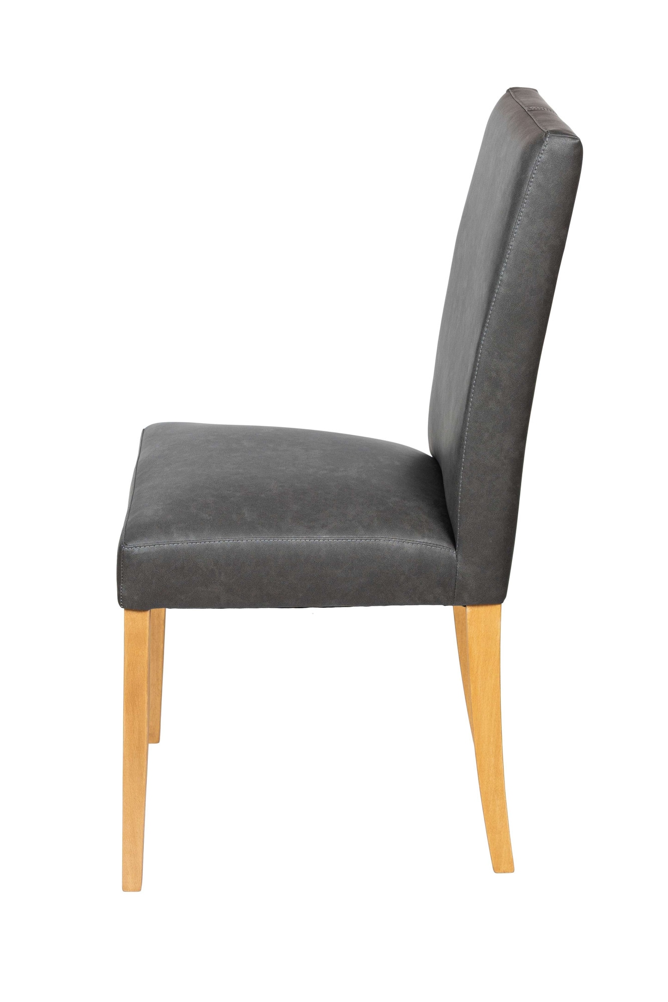 Home affaire Esszimmerstuhl »Evona Polsterstuhl, Küchenstuhl, 4-Fussstuhl« () 2 Stk.Kunstleder, 3 Farben, Massivholzbeine, stabil, zeitlos