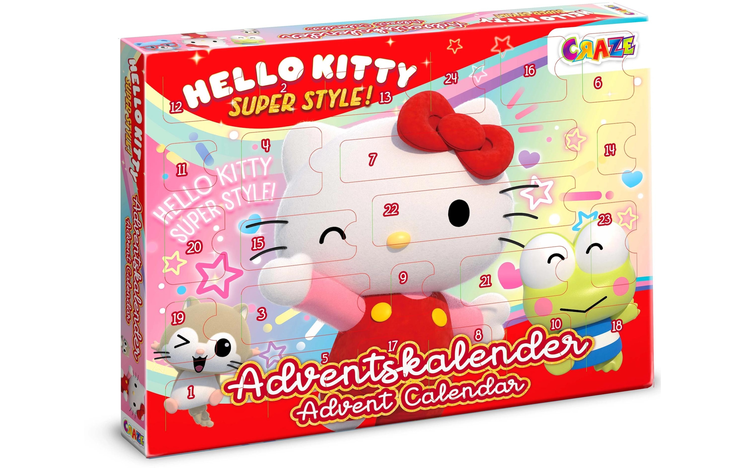 Adventskalender »Hello Kitty 2024«, ab 3 Jahren