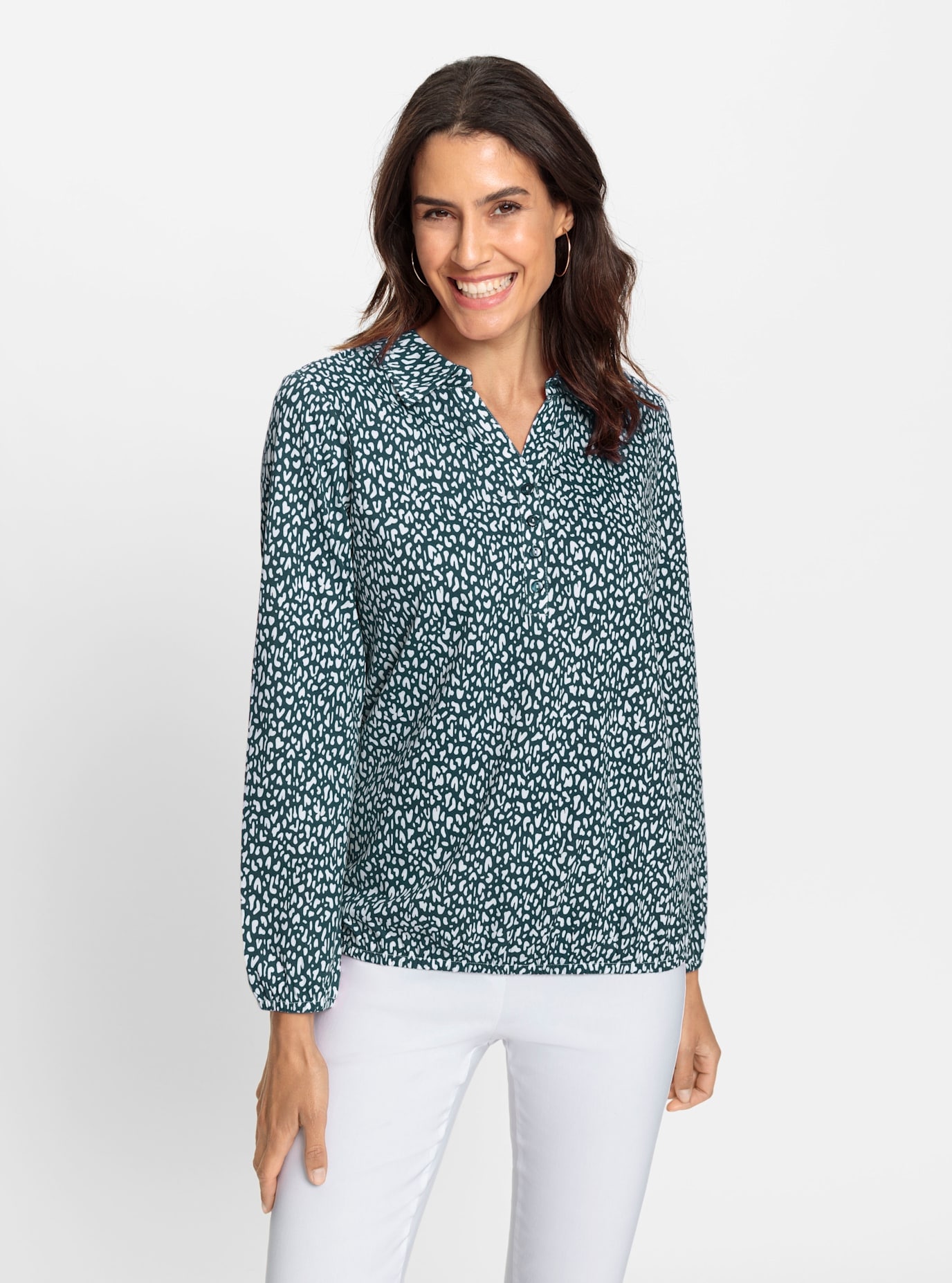 Image of Inspirationen Poloshirt "Langarm-Shirt" 1 Stk.