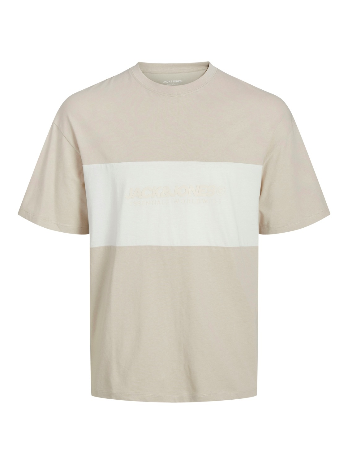 Jack & Jones Rundhalsshirt »JJELEGACY BLOCKING TEE SS O-NECK NOOS«