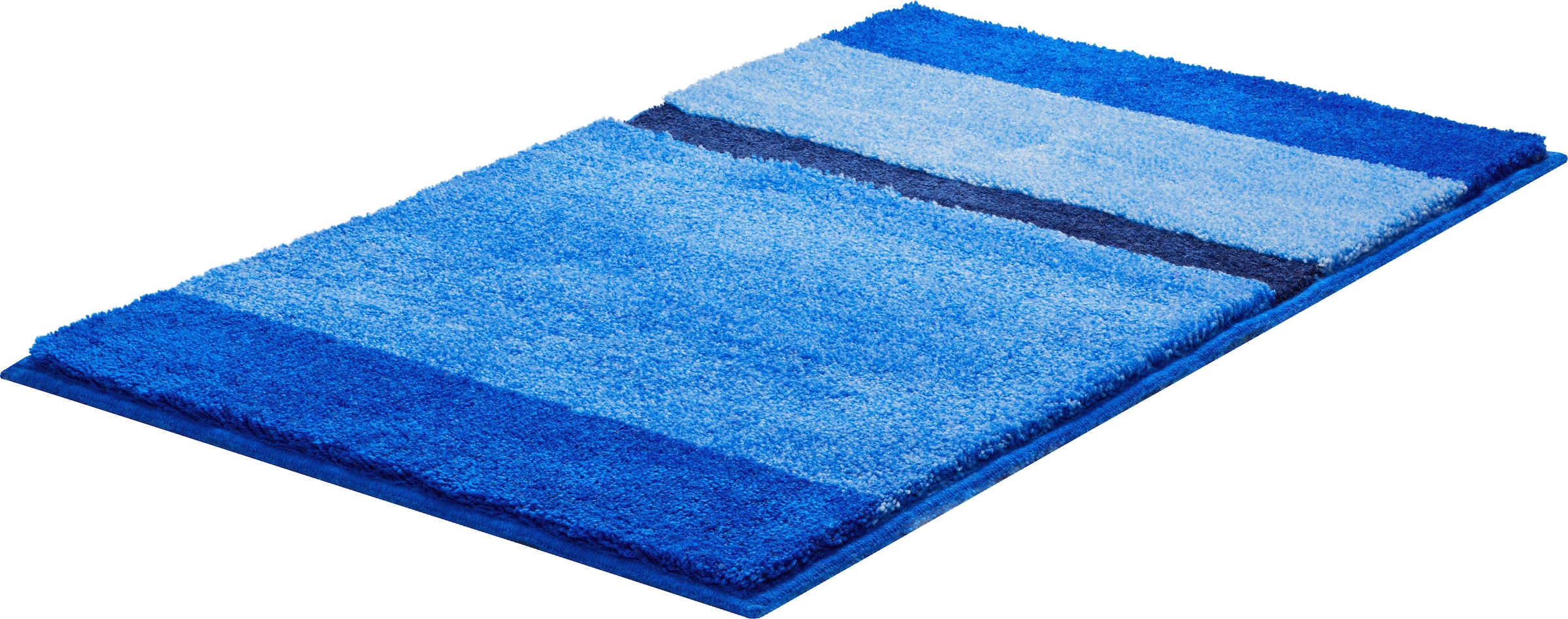 Grund Badematte »Room«, rutschhemmend beschichtet, fussbodenheizungsgeeignet, besonders dichter Flor, Badematte mit Streifen