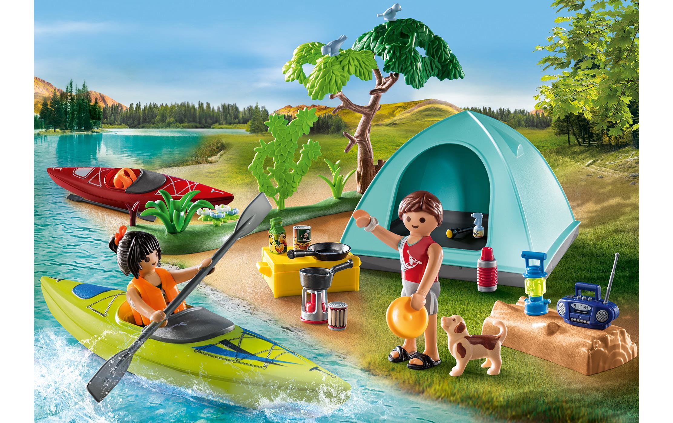 Playmobil® Spielbausteine »Family Fun Zelten 71425«