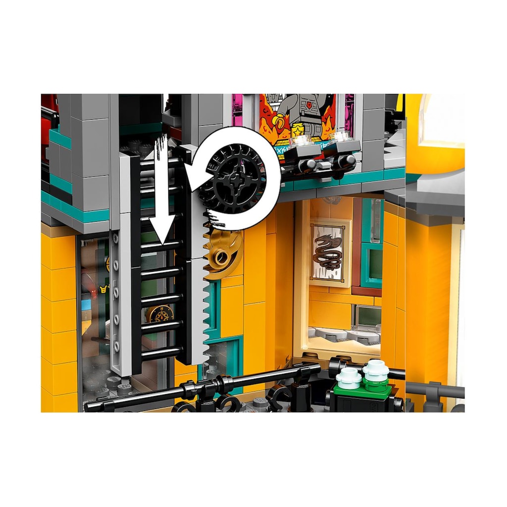 LEGO® Konstruktionsspielsteine »Die Gärten von Ninjago«