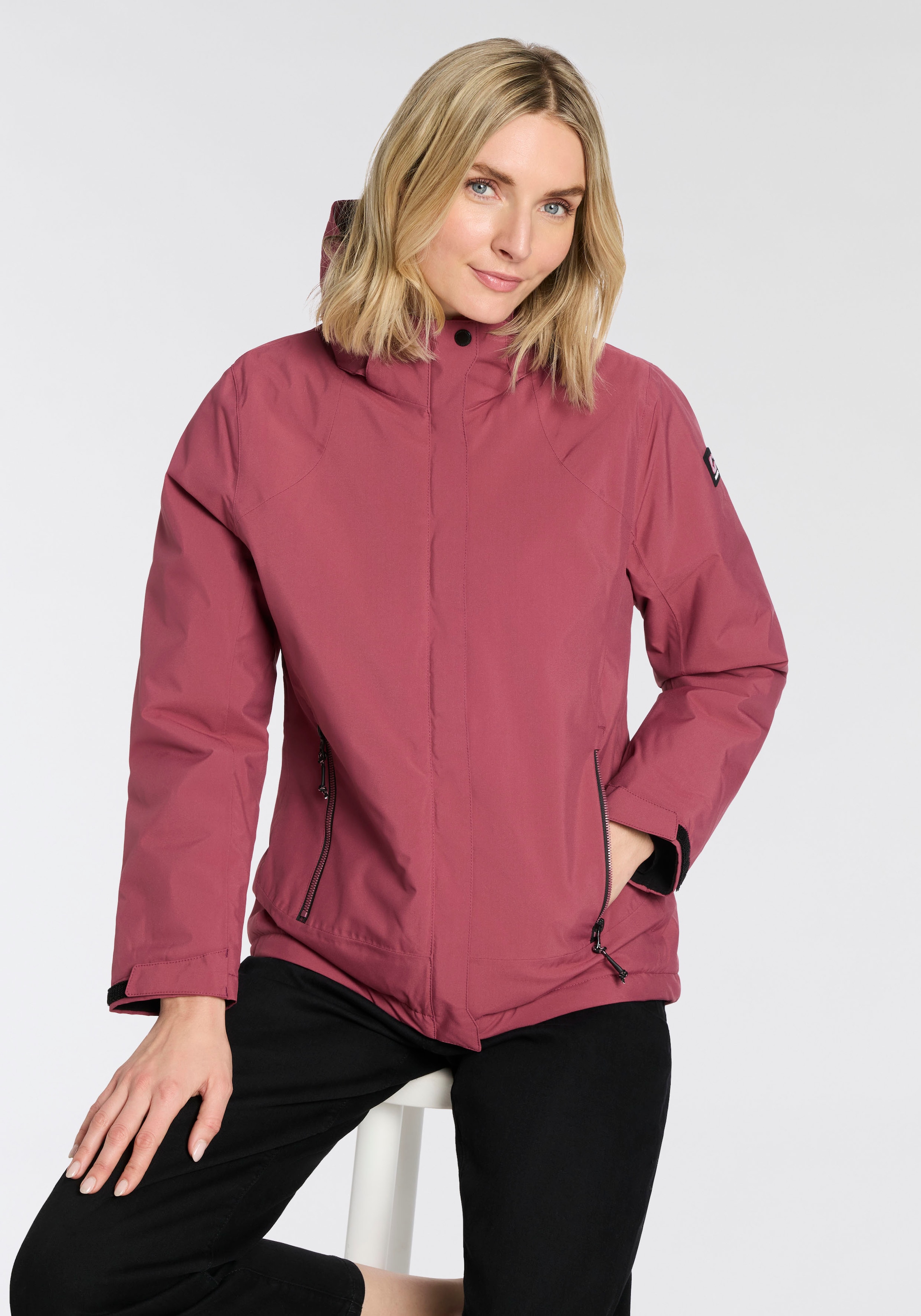Killtec Outdoorjacke »KOW 250 WMN JCKT« 1 Stk. tlg. mit Kapuze wärmend & wind- & wasserdicht