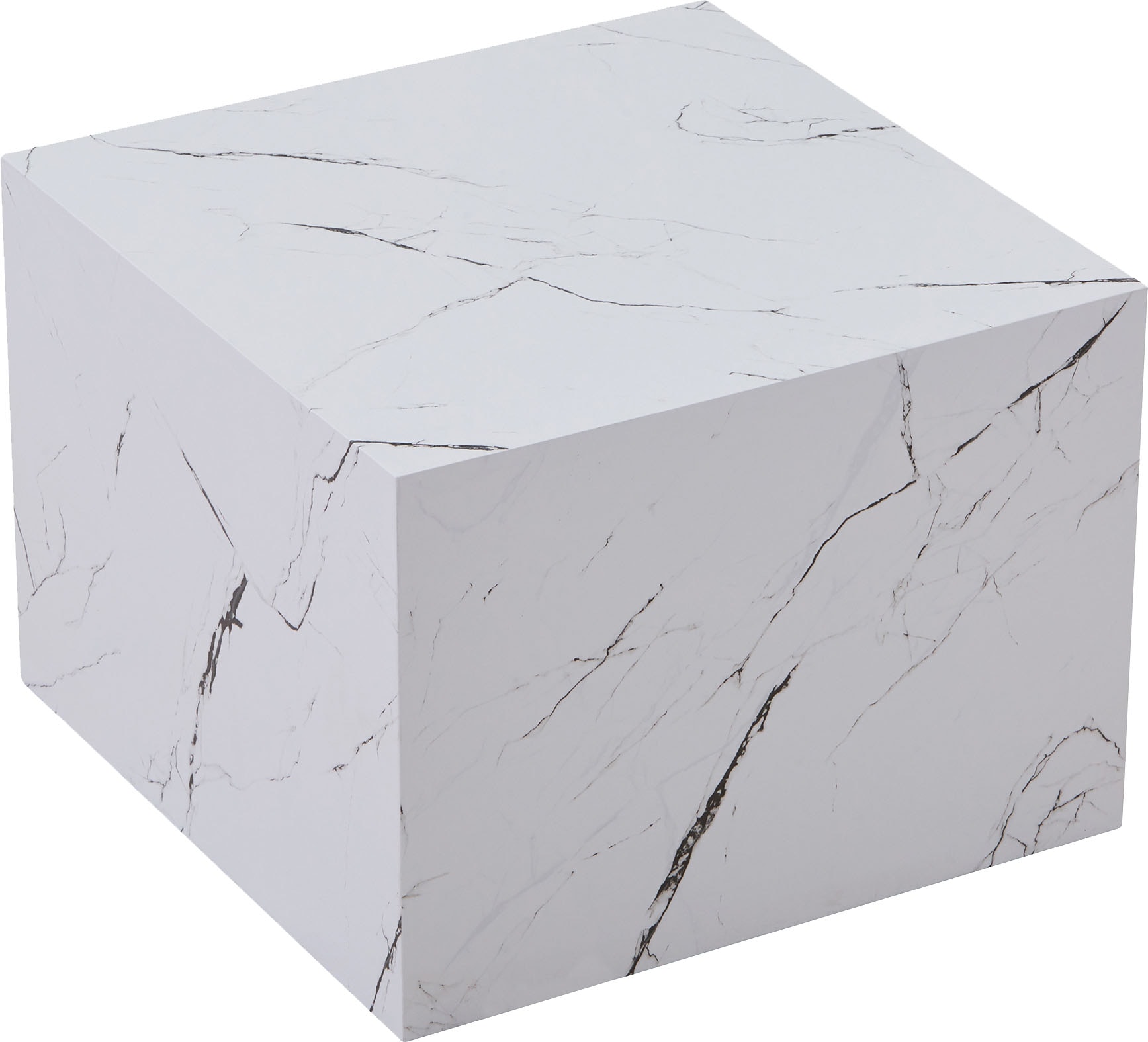 Kayoom Beistelltisch »Cuboid 125, modernes Design, robuste Konstruktion«, (1 St.), vielseitig einsetzbar, edle Oberfläche, robuste Konstruktion