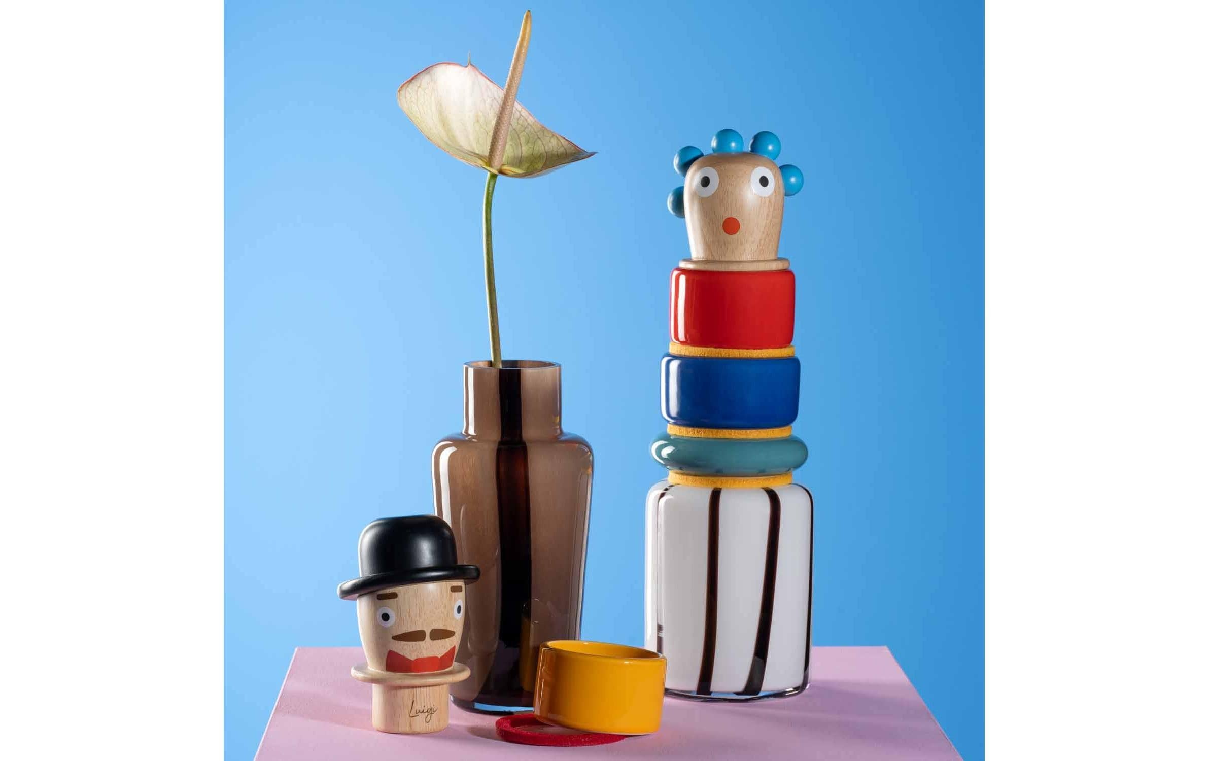 LEONARDO Dekovase »Luigi 33 cm, Braun«