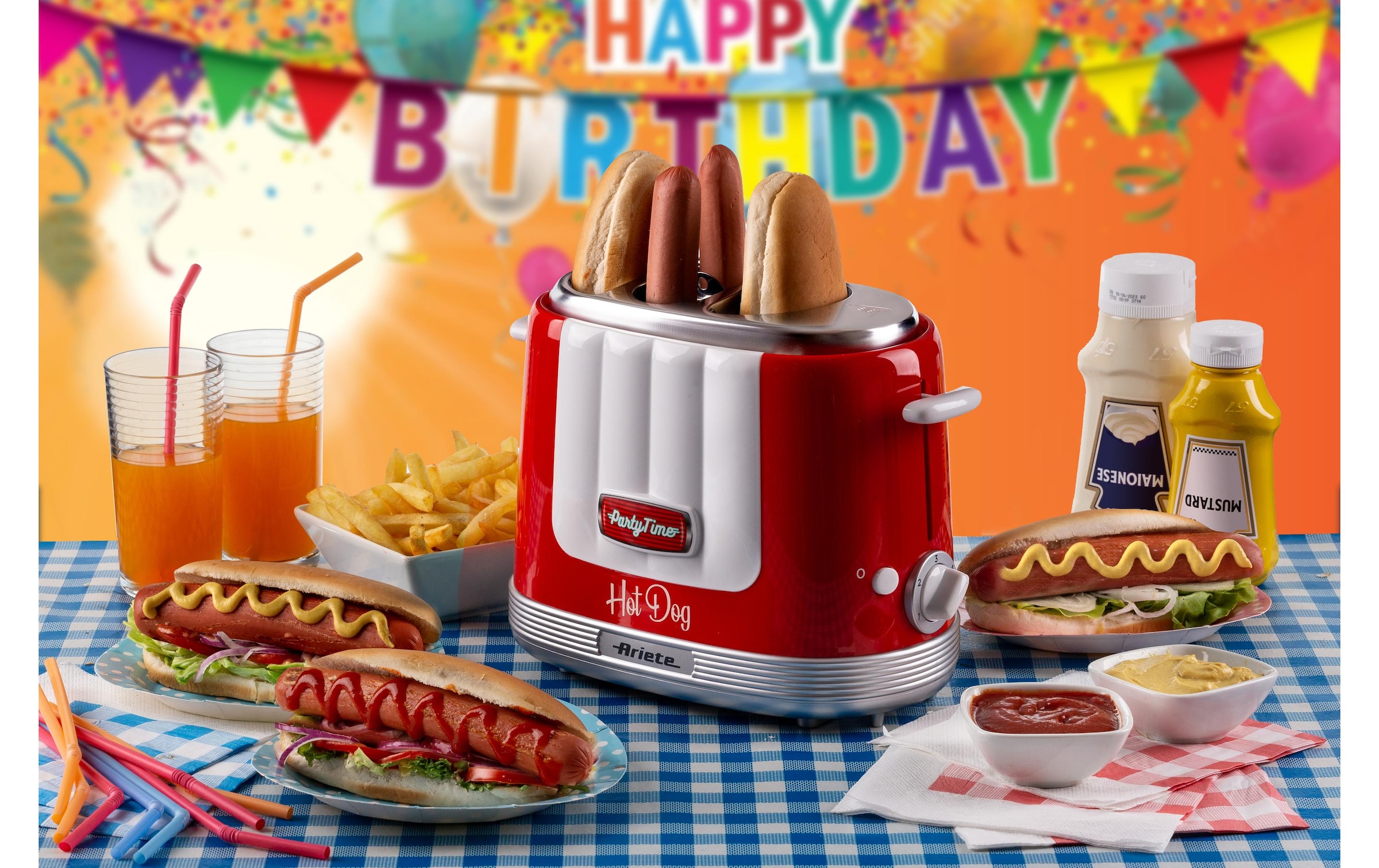 Ariete Hotdog-Maker »Ariete Party Time«, 650 W