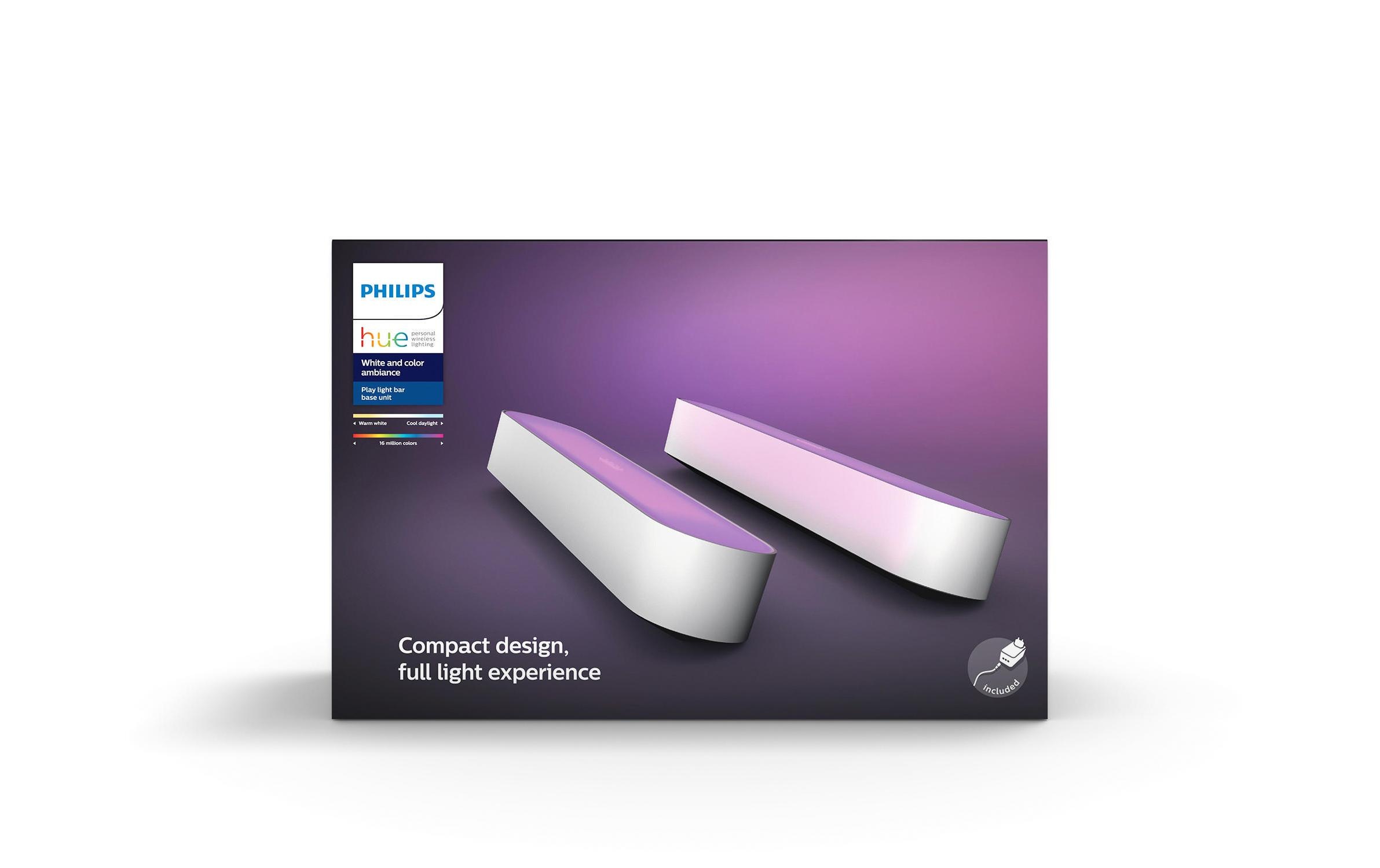 Philips Hue Smarte LED-Leuchte »Panel Salobrena-C 34 W mit Fernbedienung«