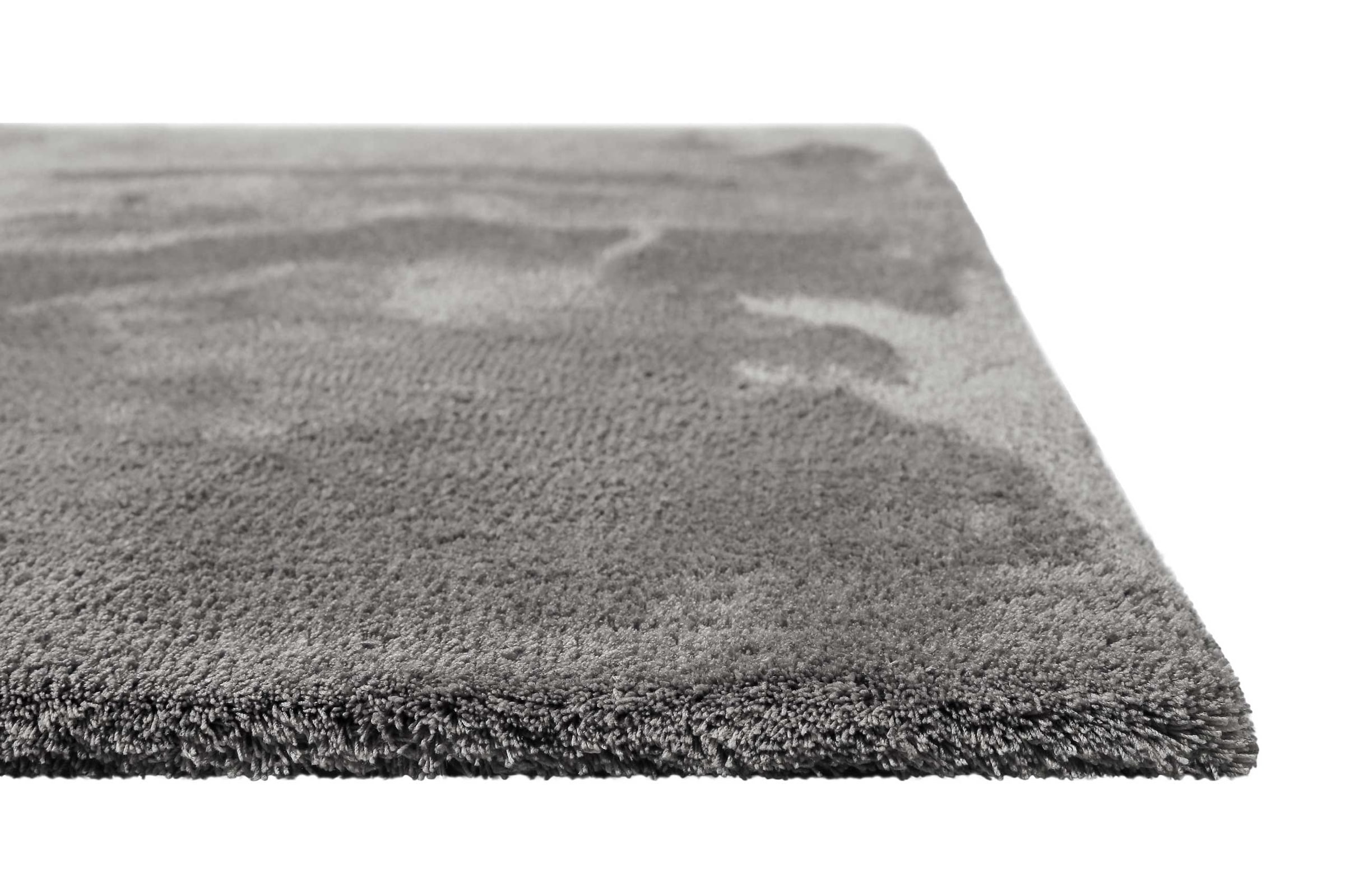 Homie Living Teppich »Sienna«, quadratisch, 20 mm Höhe, Hochflor, Microfaser, uni, weich & kuschelig, Wohnzimmer, Schlafzimmer